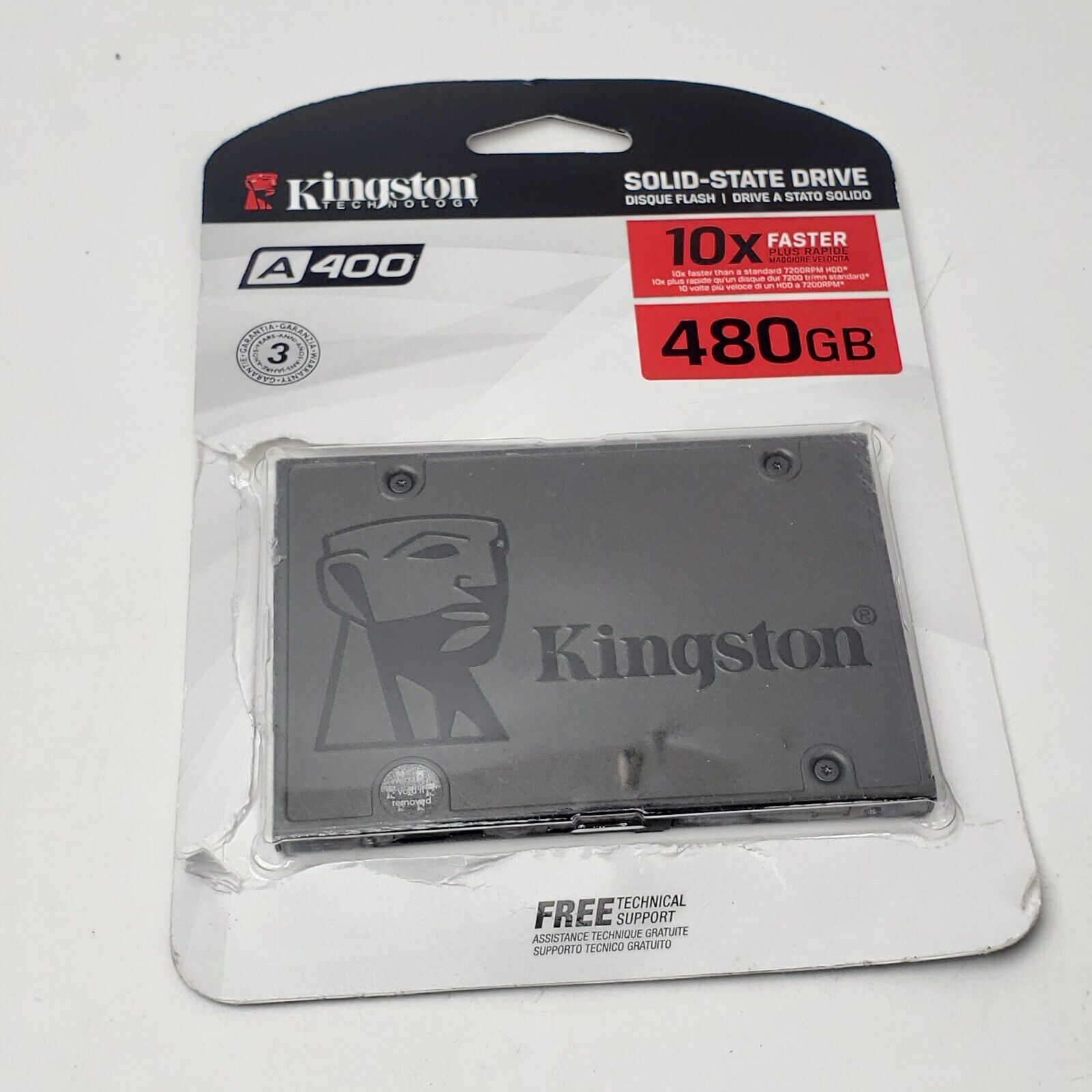 KINGSTON A400 480GB SOLID STATE DRIVE 2.5