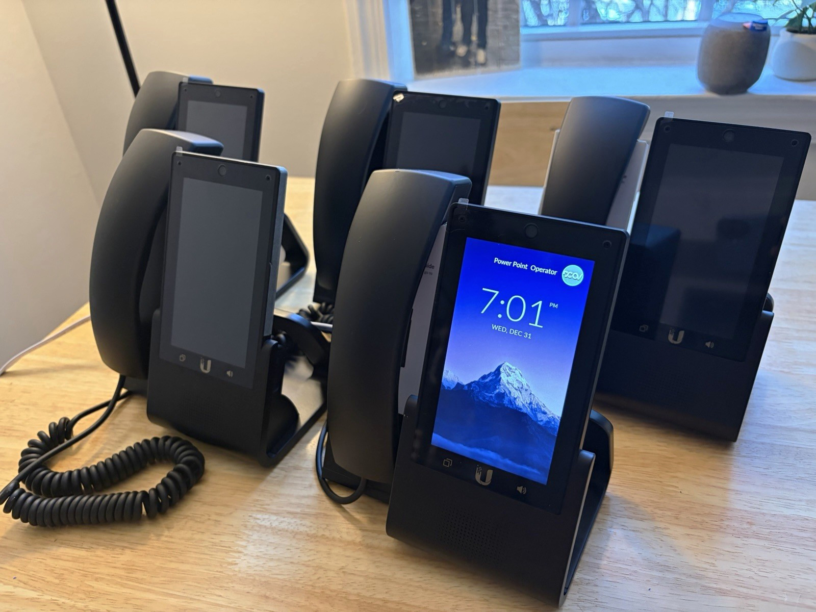 Ubiquiti UniFi Talk UVP-Touch VoIP IP Phone PoE Touchscreen Tested Reset