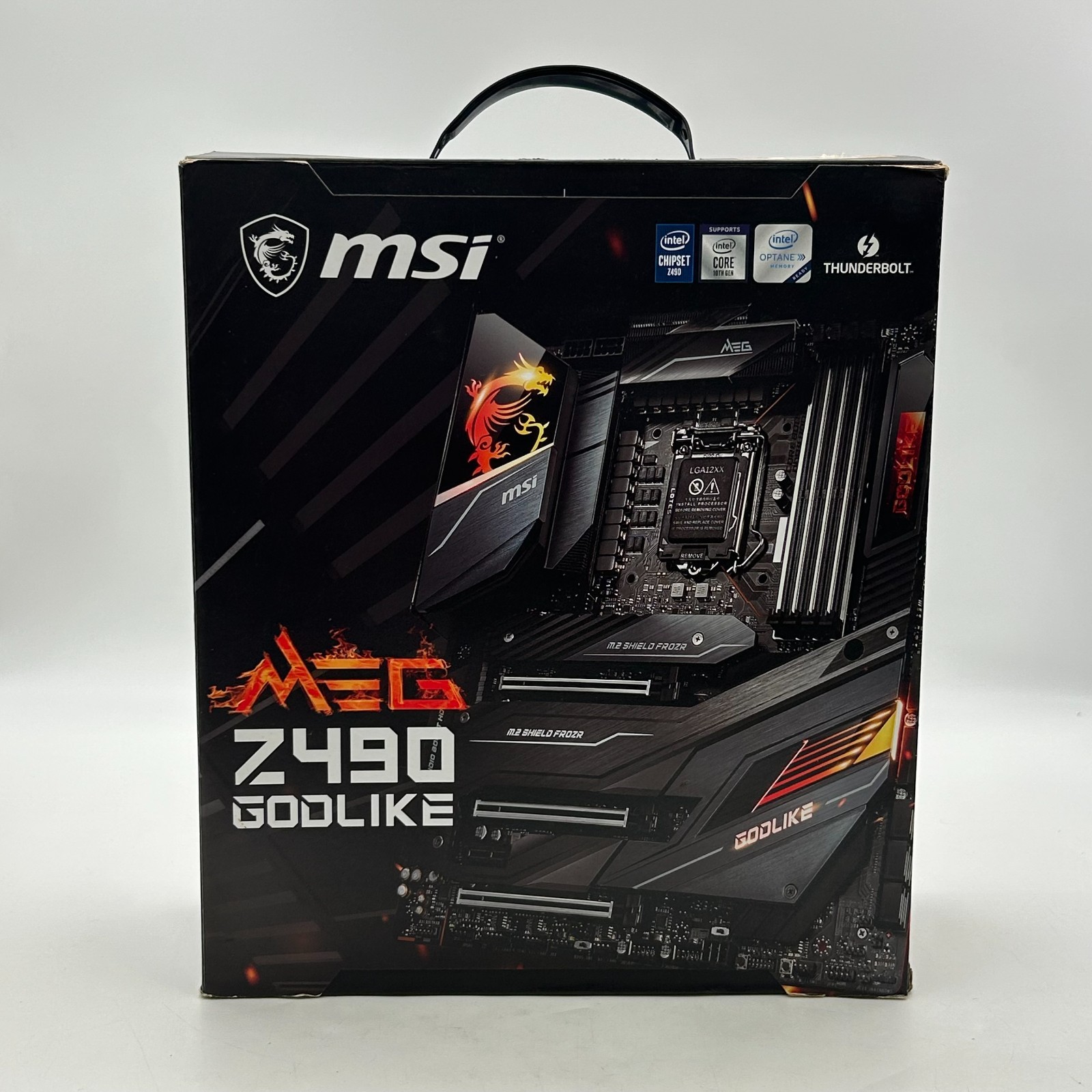 MSI MEG Z490 Godlike E-ATX Motherboard LGA 1200 DDR4 4-Slot - Open Box