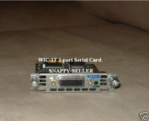 Cisco WIC-1T Serial 2600 2610 2611 2621 3600 3620 3640