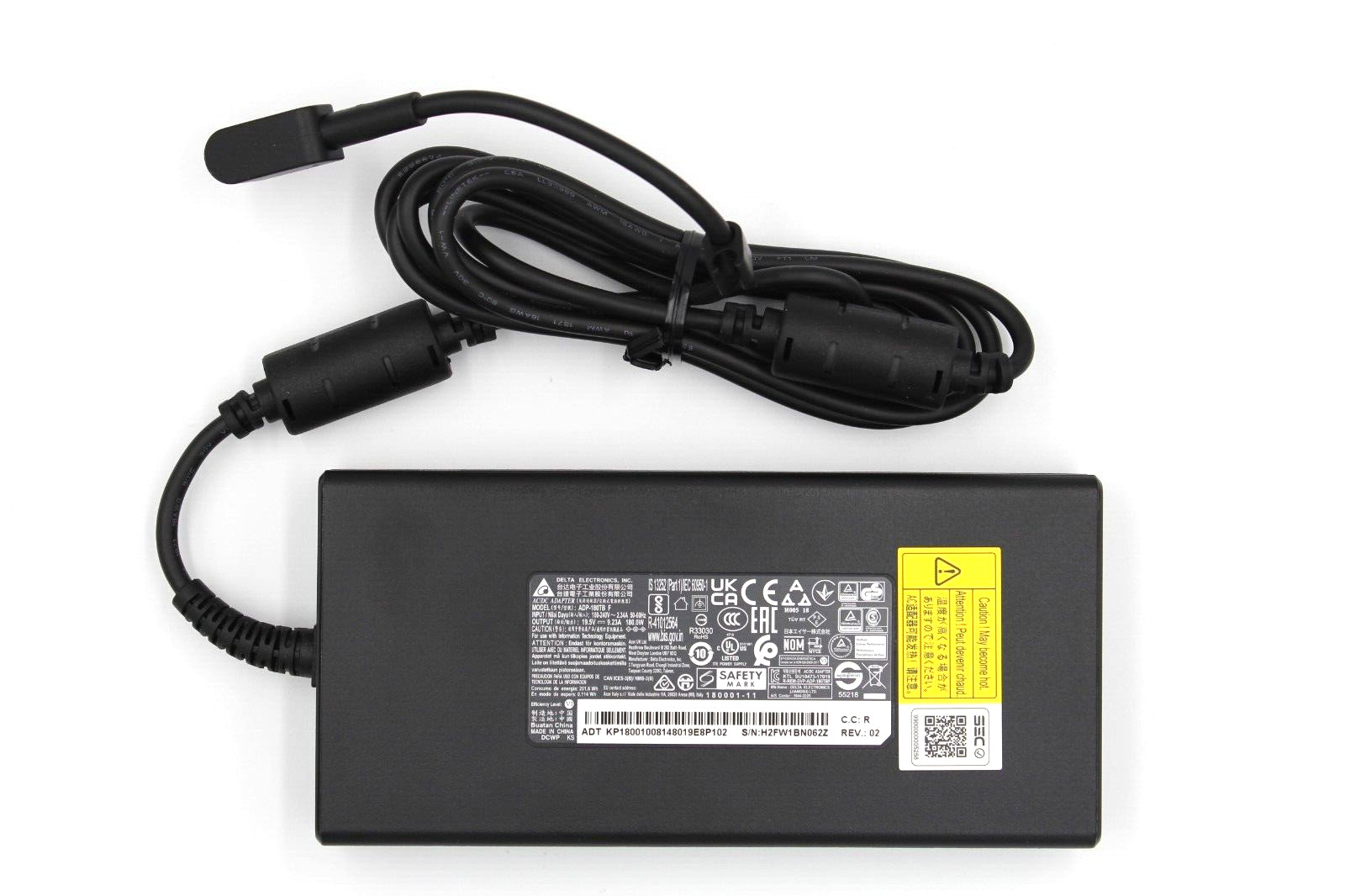Genuine NEW Acer Charger ADP-180TB F KP.18001.008 19.5 V 9.23 A