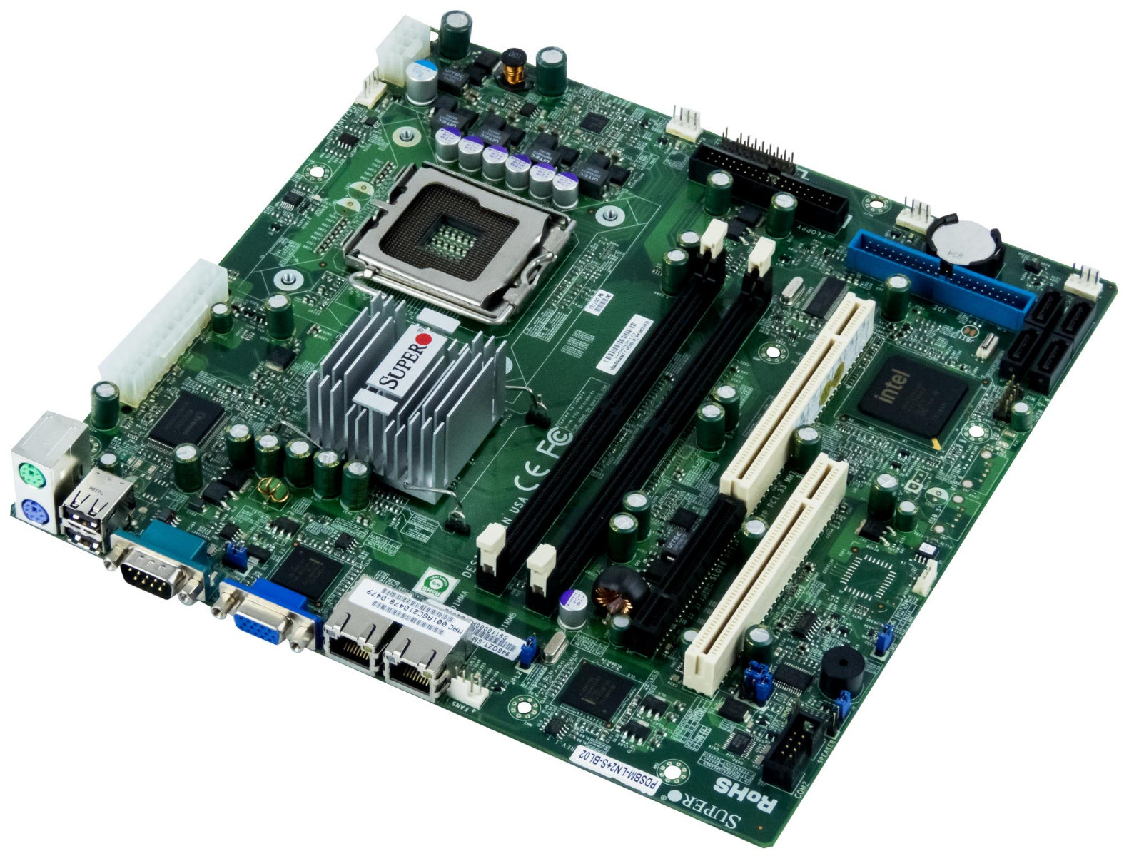 Motherboard Supermicro PDSBM-LN2 + S-BL02 s.775 DDR2 mATX