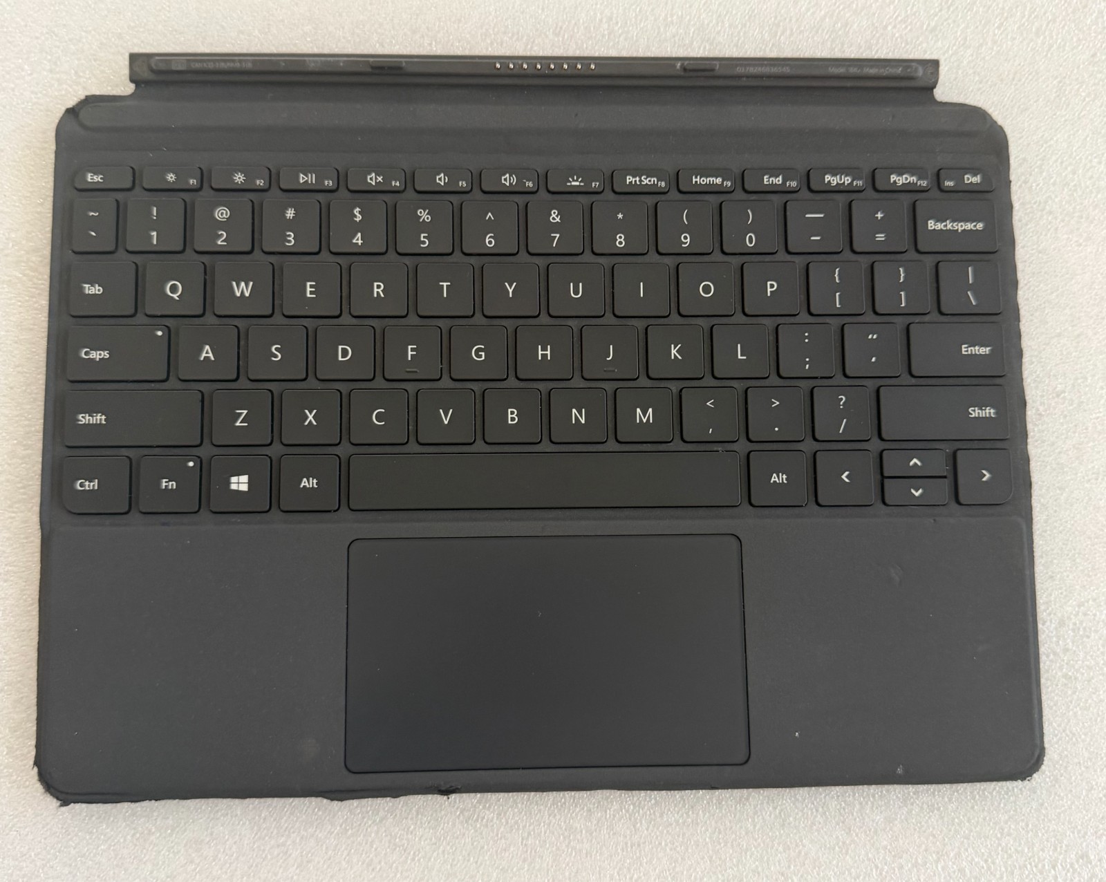 Microsoft  Surface Go 1 2 3 4 Type Cover  Keyboard 1840 -Black**Fair cond.*#3M02