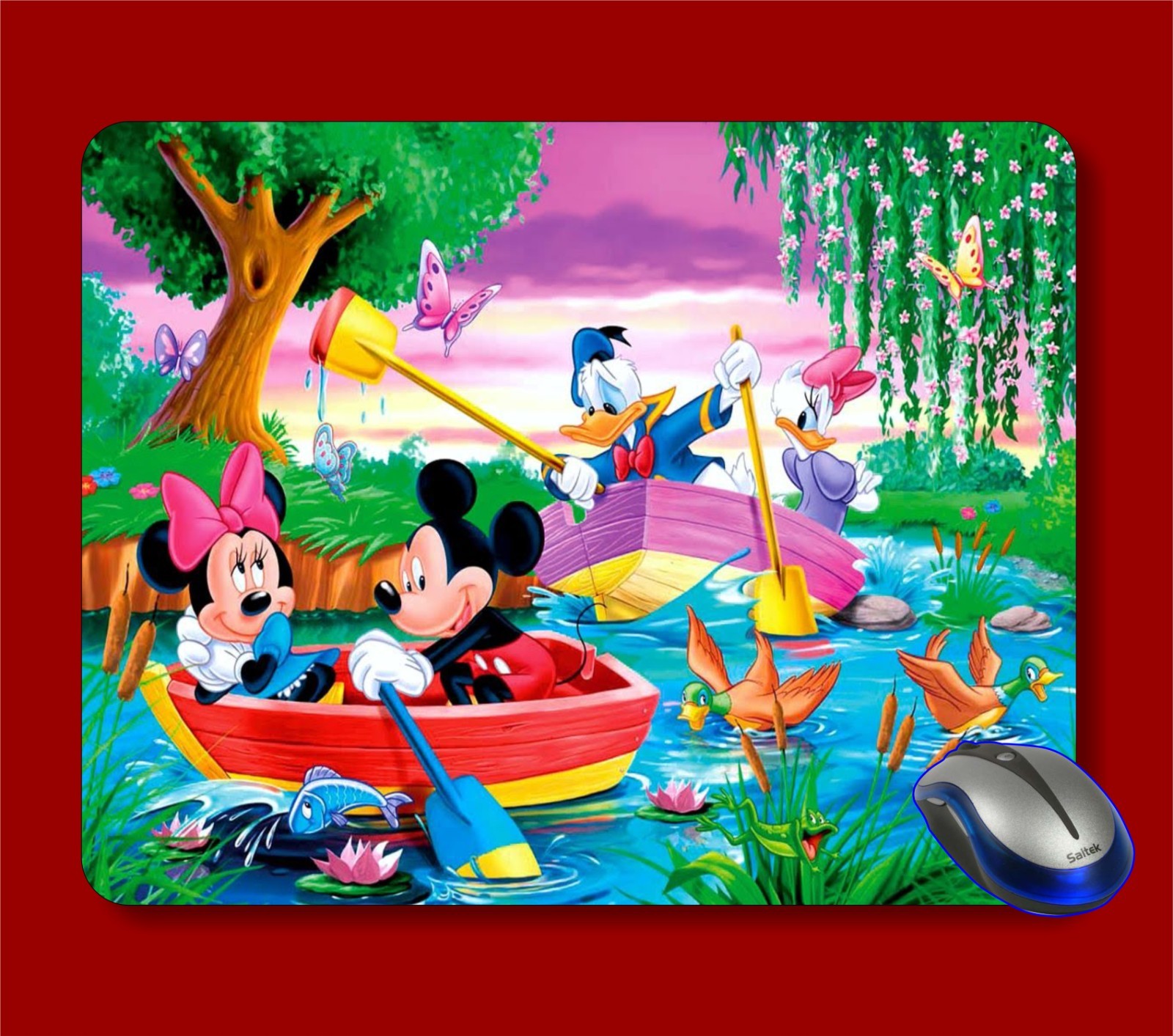 Mickey MOUSE Walt Disney Characters Computer Mouse Pad Gift    15