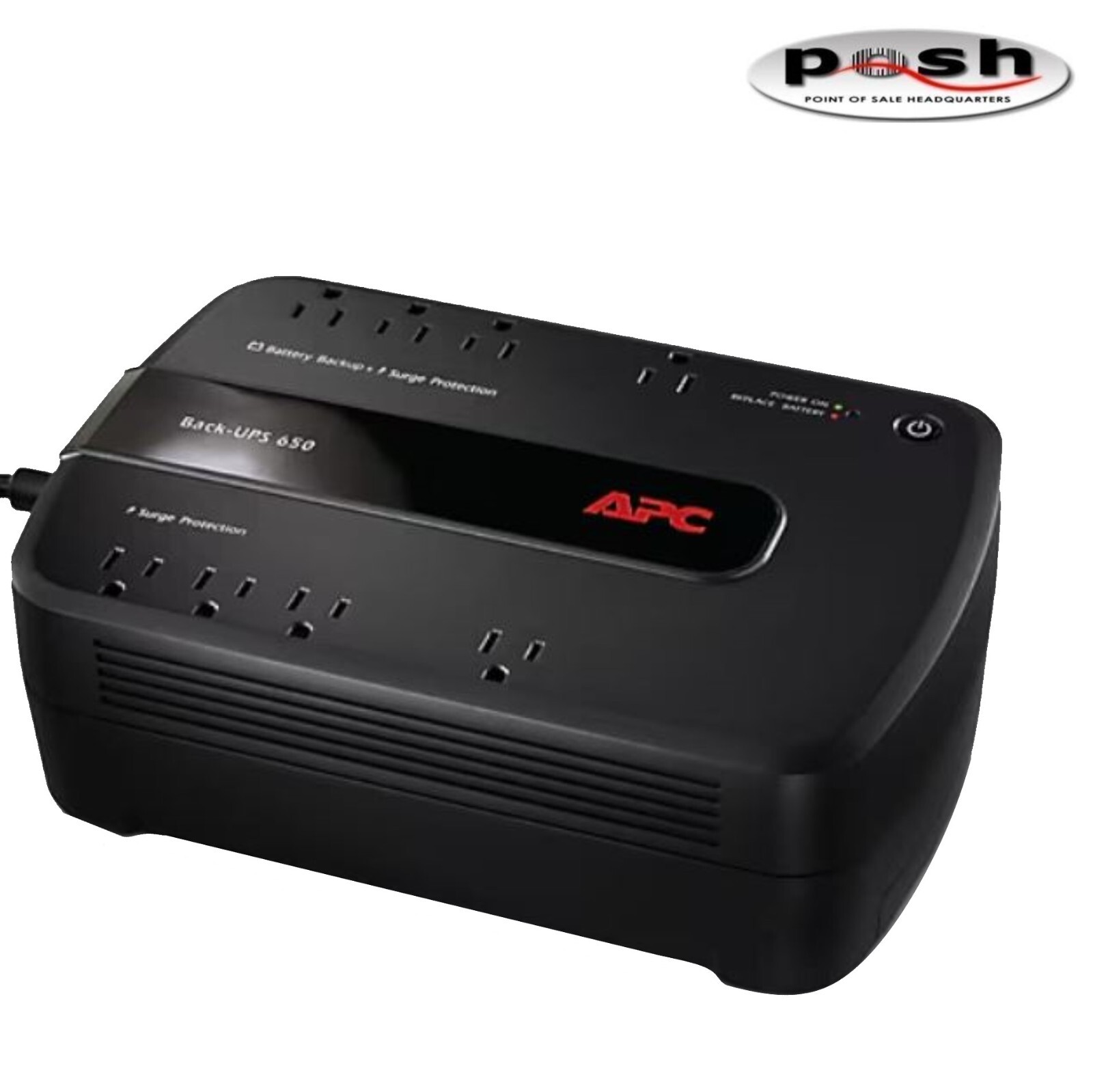 NEW – APC BE650G1 Back-UPS 650VA – 8-Outlet (Replaces BE650G)