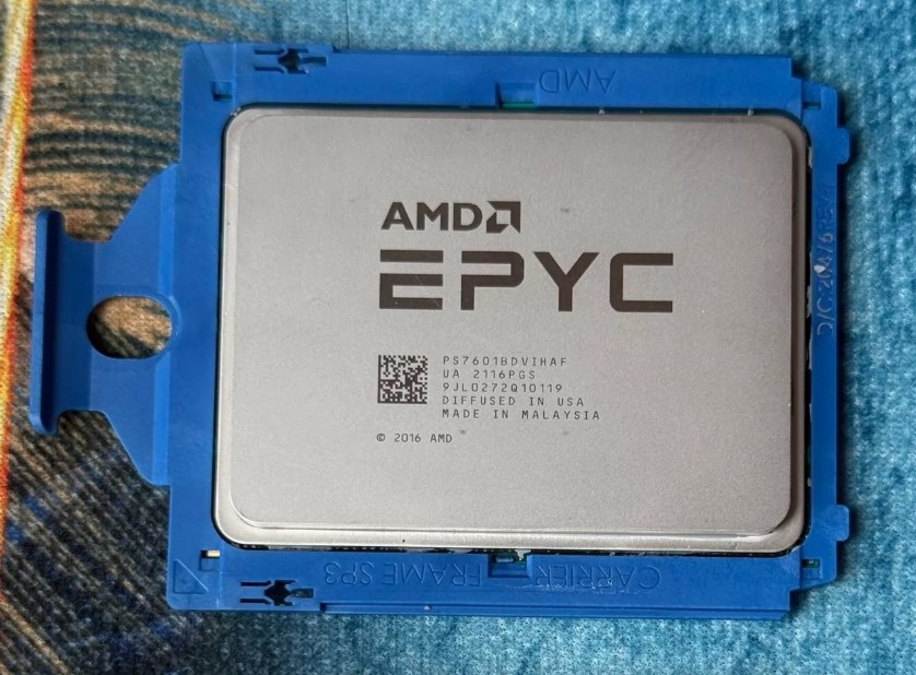 AMD epyc 7601 retail version 32 core 64 thread 2.2g CPU server processor