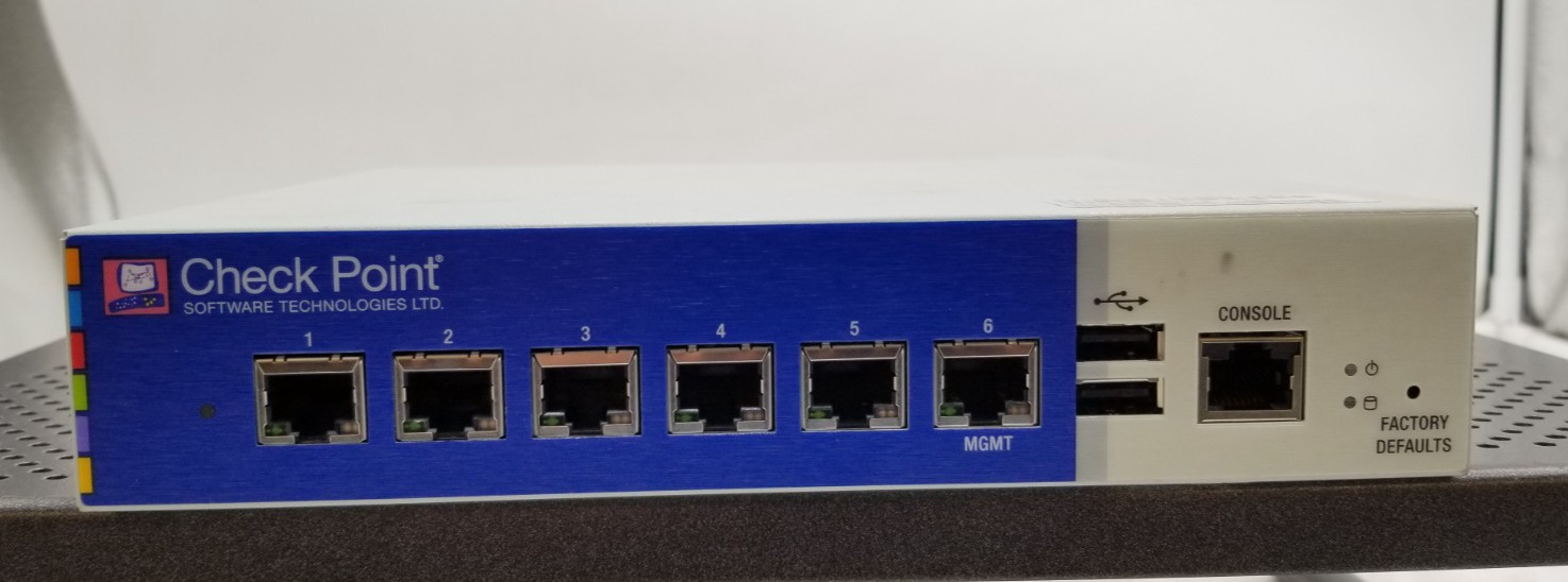 Check Point T-110 6-Port Gigabit Security Appliance Firewall
