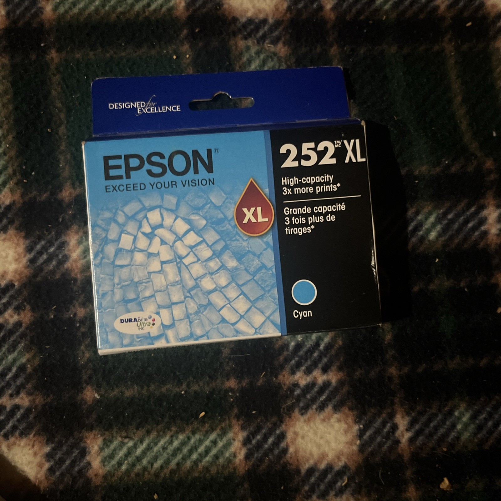 Espon 252 XL High Capacity Cyan Cartridge 