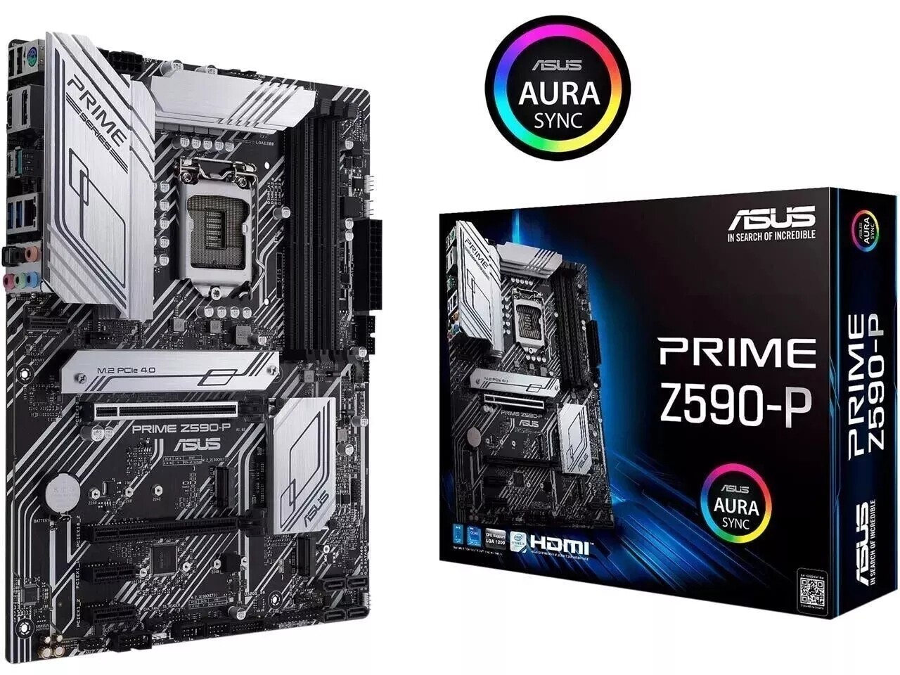 New For ASUS PRIME Z590-P LGA 1200 Intel Z590 SATA 6Gb/s ATX Intel Motherboard
