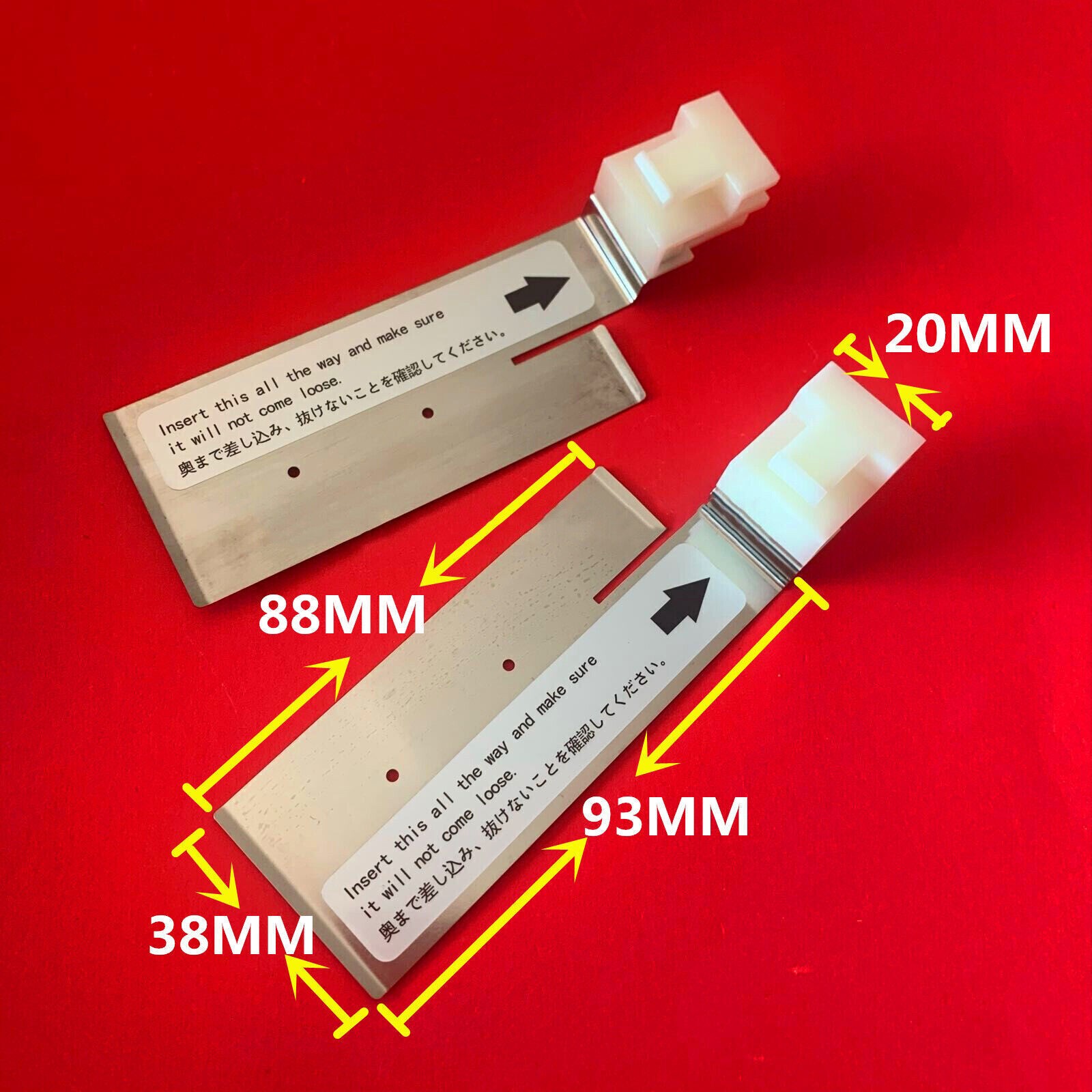 2x Pressed Paper Media  Clamp Plate for Roland SP/VP-540 VP/SP-300 VS-640 VG540