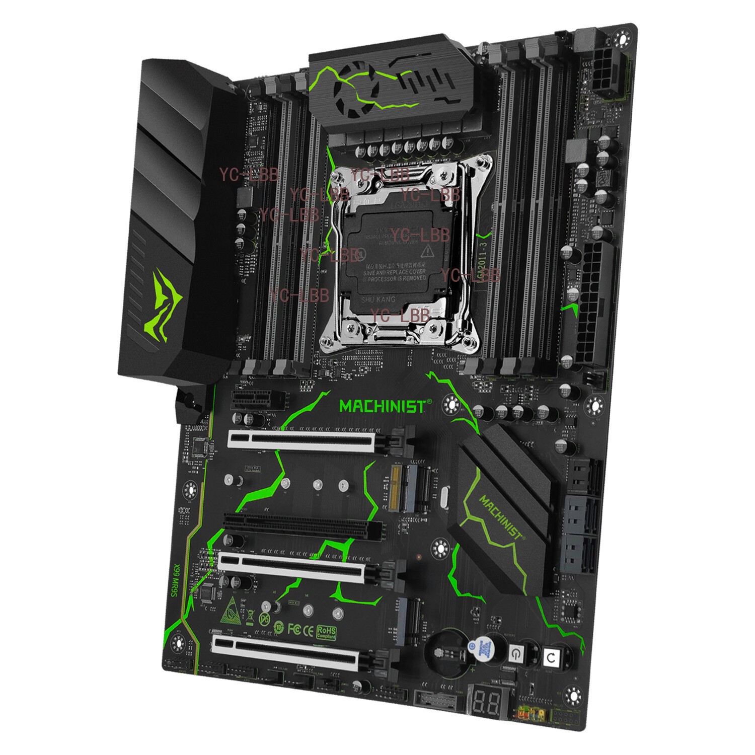 Motherboard LGA 2011-3 X99 MR9S - Xeon E5 Series CPU DDR4 RAM WIFI M.2 NVME SATA