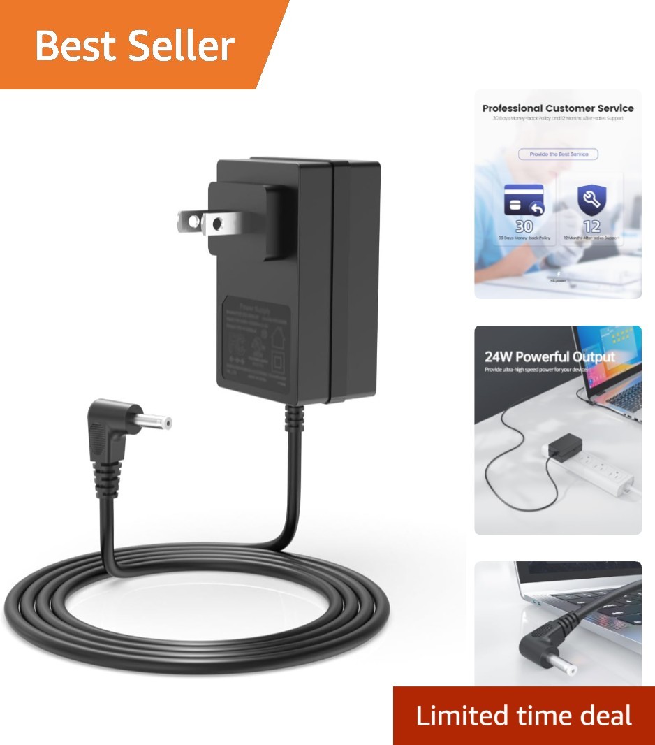 12V 2A Mini Fast Charger Fit for Gateway Laptop Model GWTC116-2BL GWTC116-2BK...