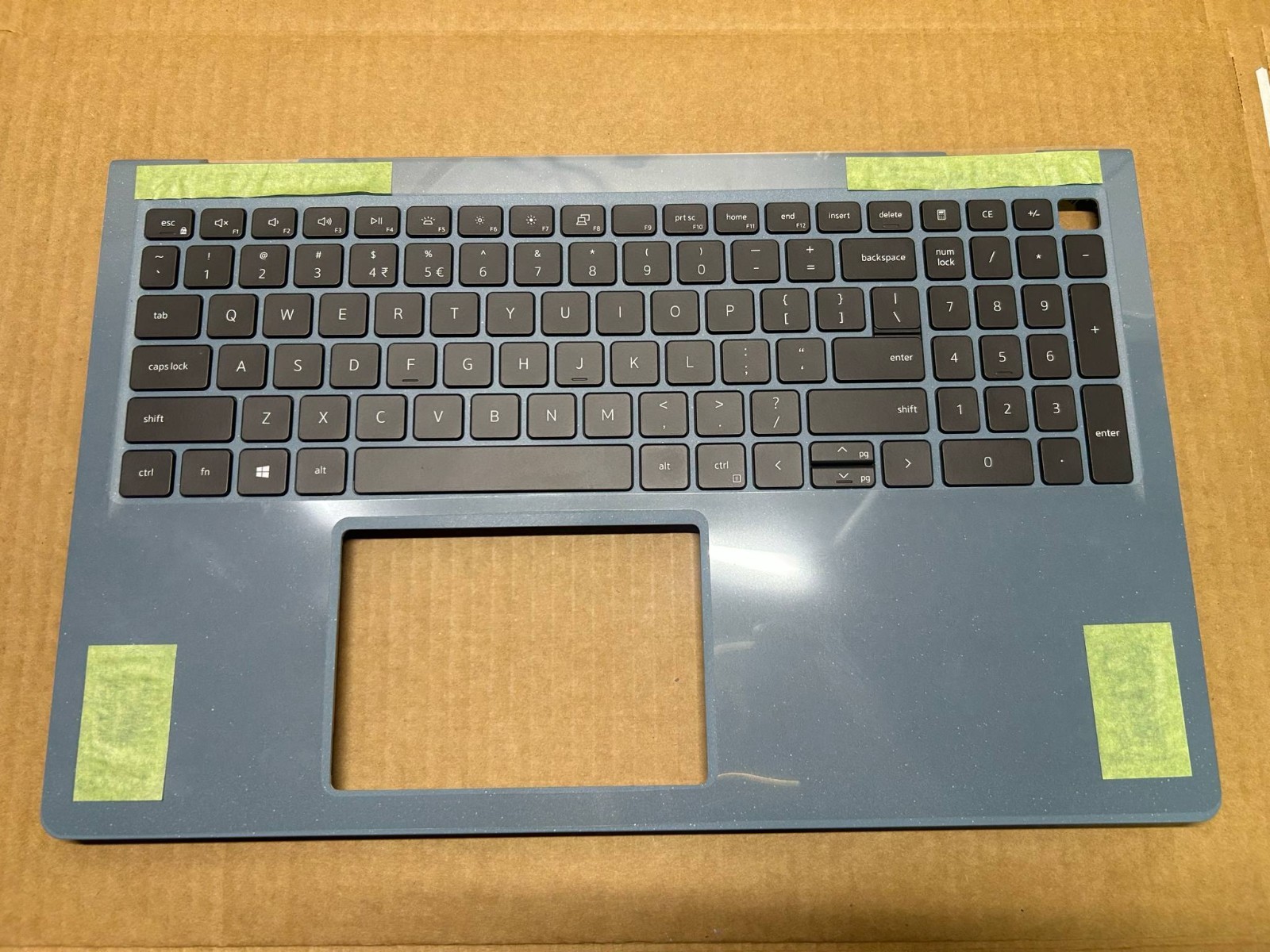 NEW OEM Dell Inspiron 3510 3511 3515 Palmrest US Backlit Keyboard Blue 88D2C