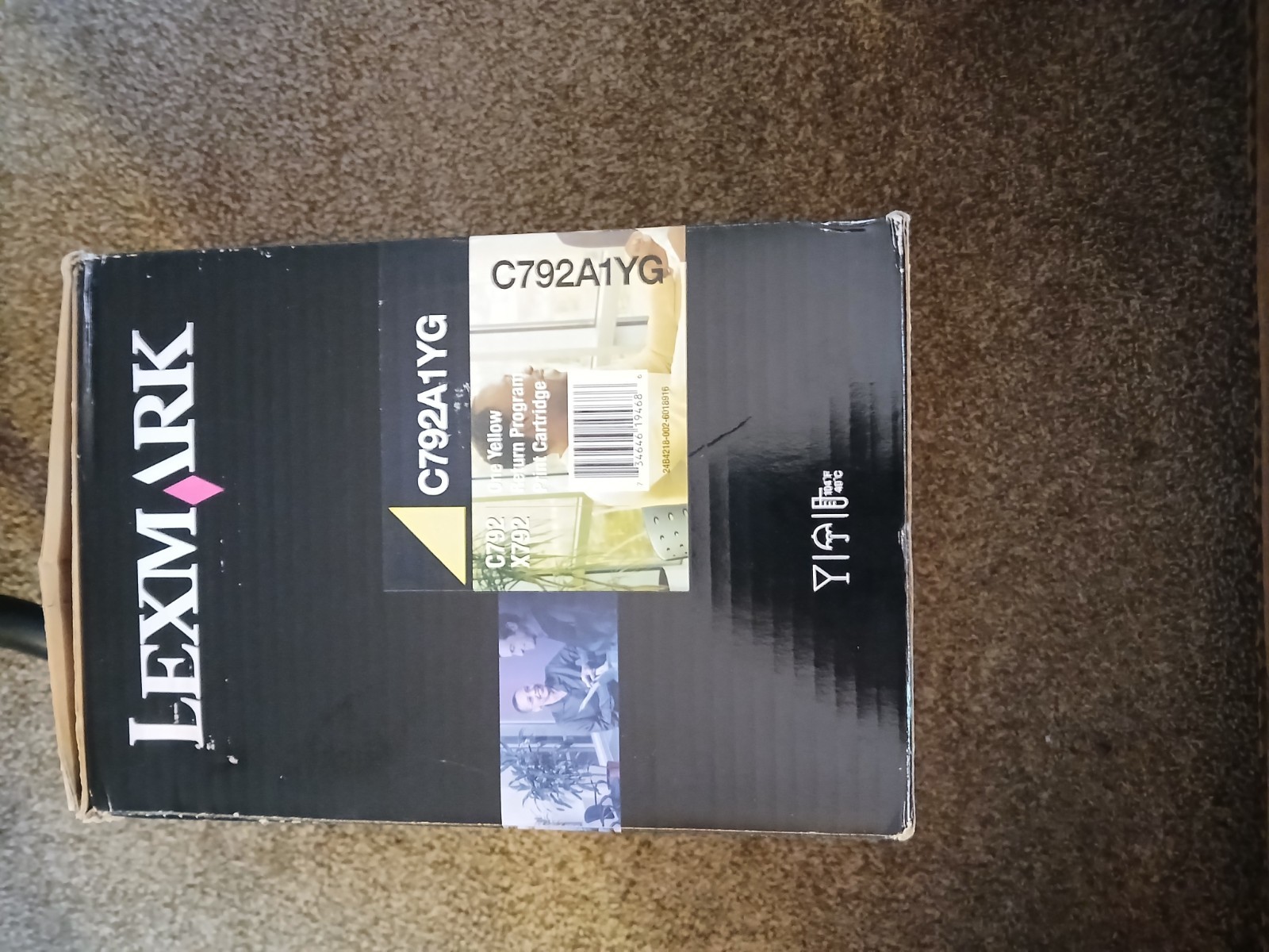 Lexmark C792A1YG Toner Cartridge - Yellow