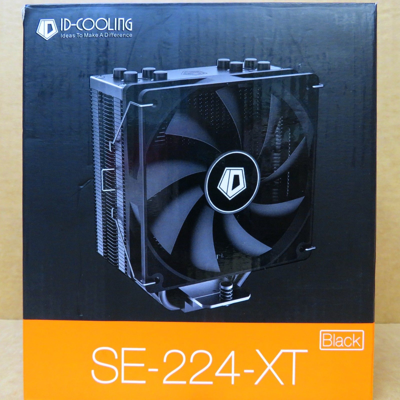New ID-Cooling SE-224-XT (Black Version) CPU Cooler (New-In-The-Box)