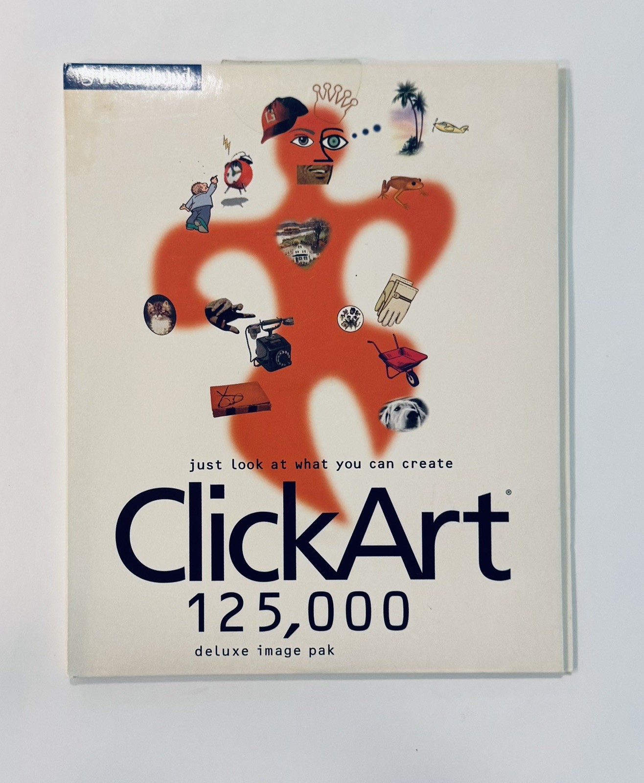 Boroderbund Clickart Deluxe Image Pak - CDS 125,000 Images On 6 CD CDs - Windows