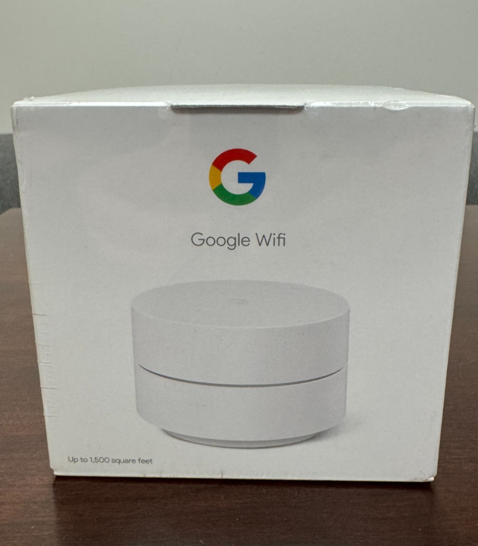 Google Wifi Whole Home Wi-Fi System - White (GA02430-US)