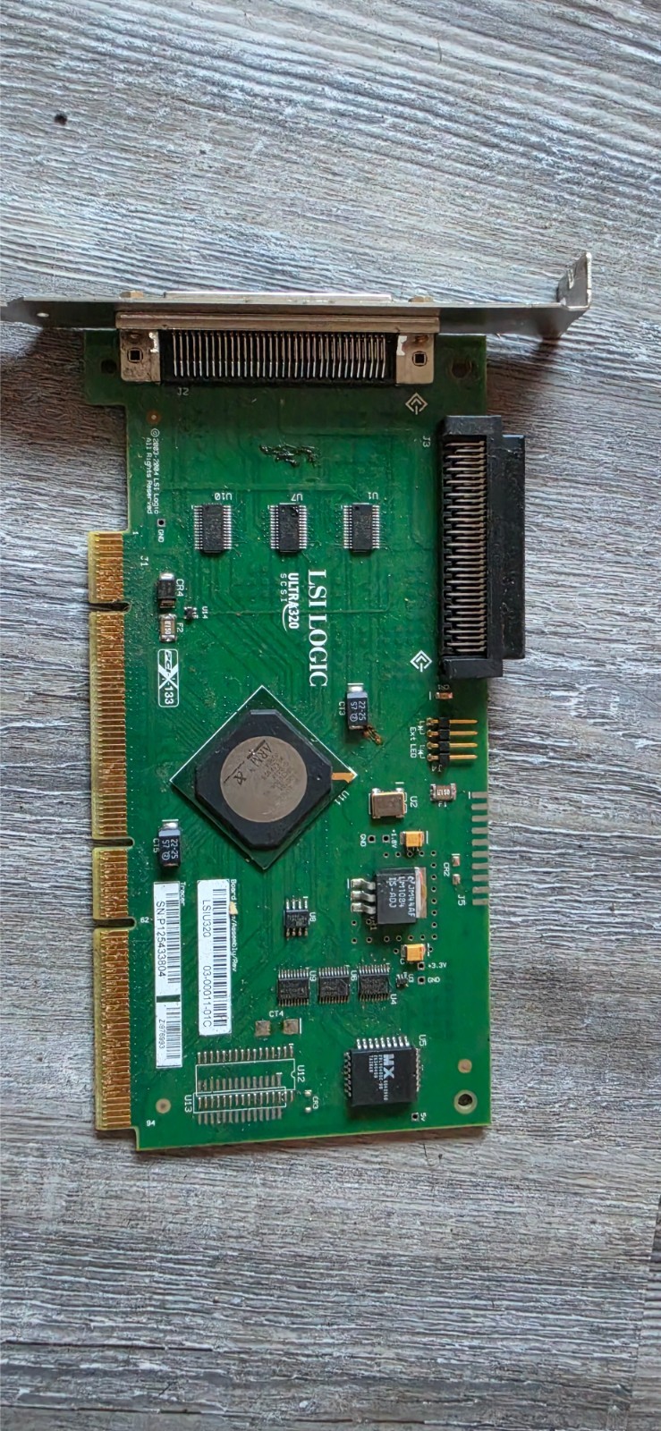 LSI Logic Ultra320 SCSI Controller PCI Untested As-Is No Returns