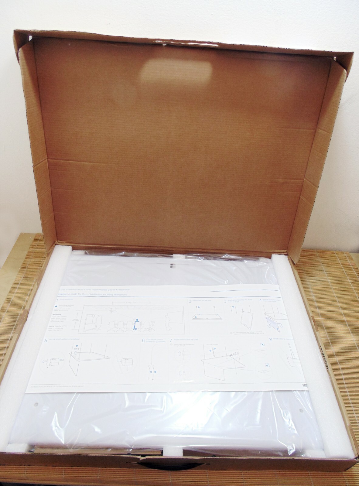 New Cisco CTS-MIC-CLNG-G2 Cisco Ceiling Microphone New Open Box