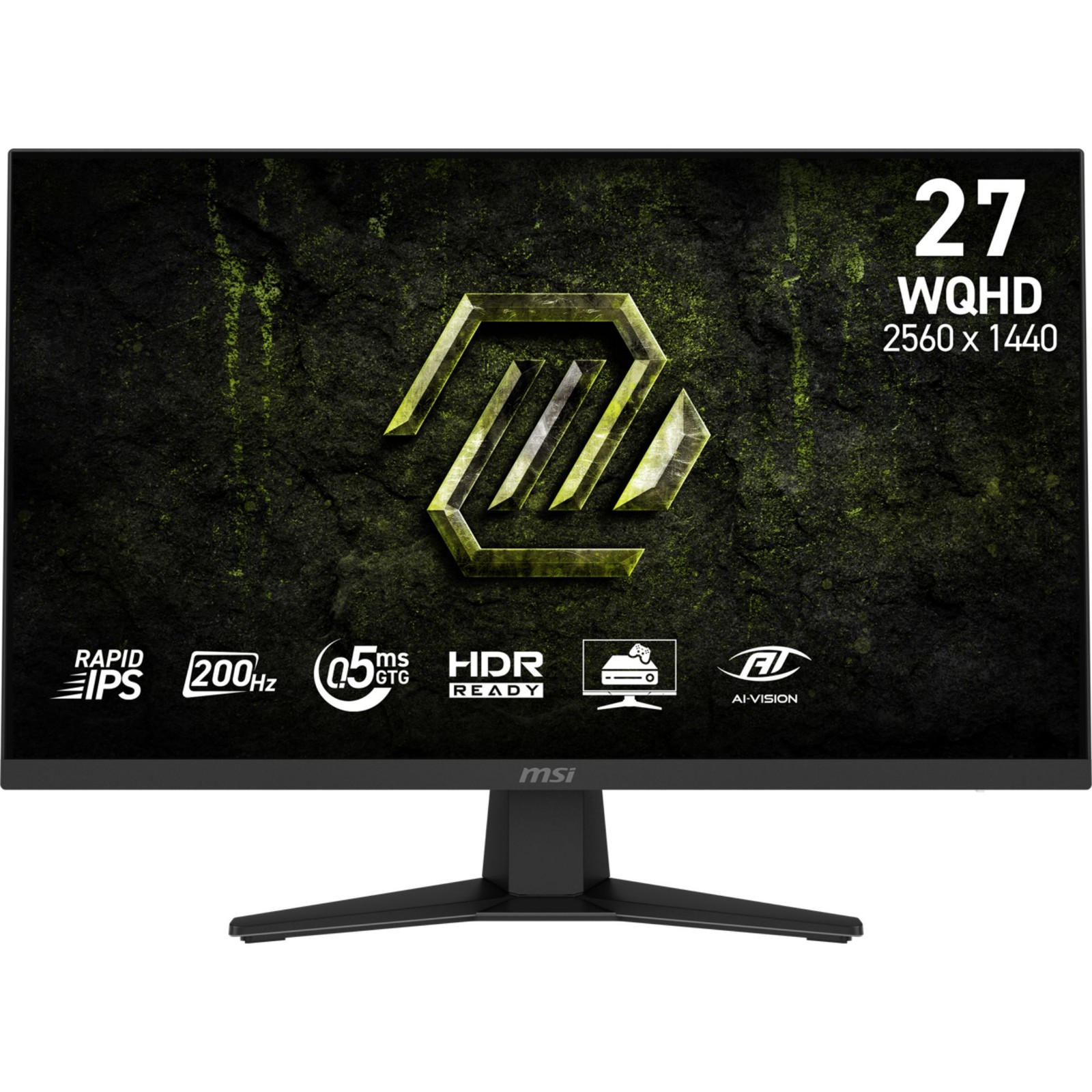MSI MAG 274QF E20 27" WQHD Rapid IPS 0.5ms (GtG) 200Hz Anti-glare Gaming Monitor