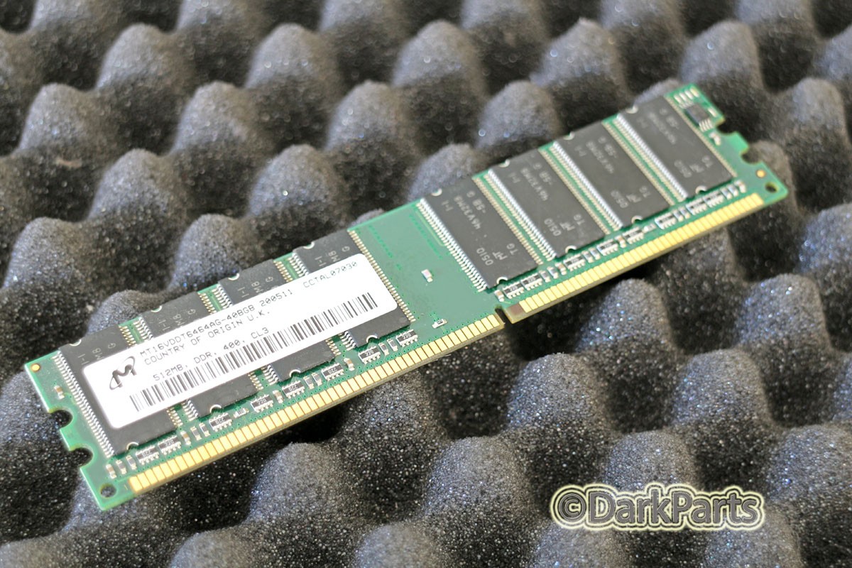 MT16VDDT6464AG-40BGB 512MB Memory RAM DDR 400