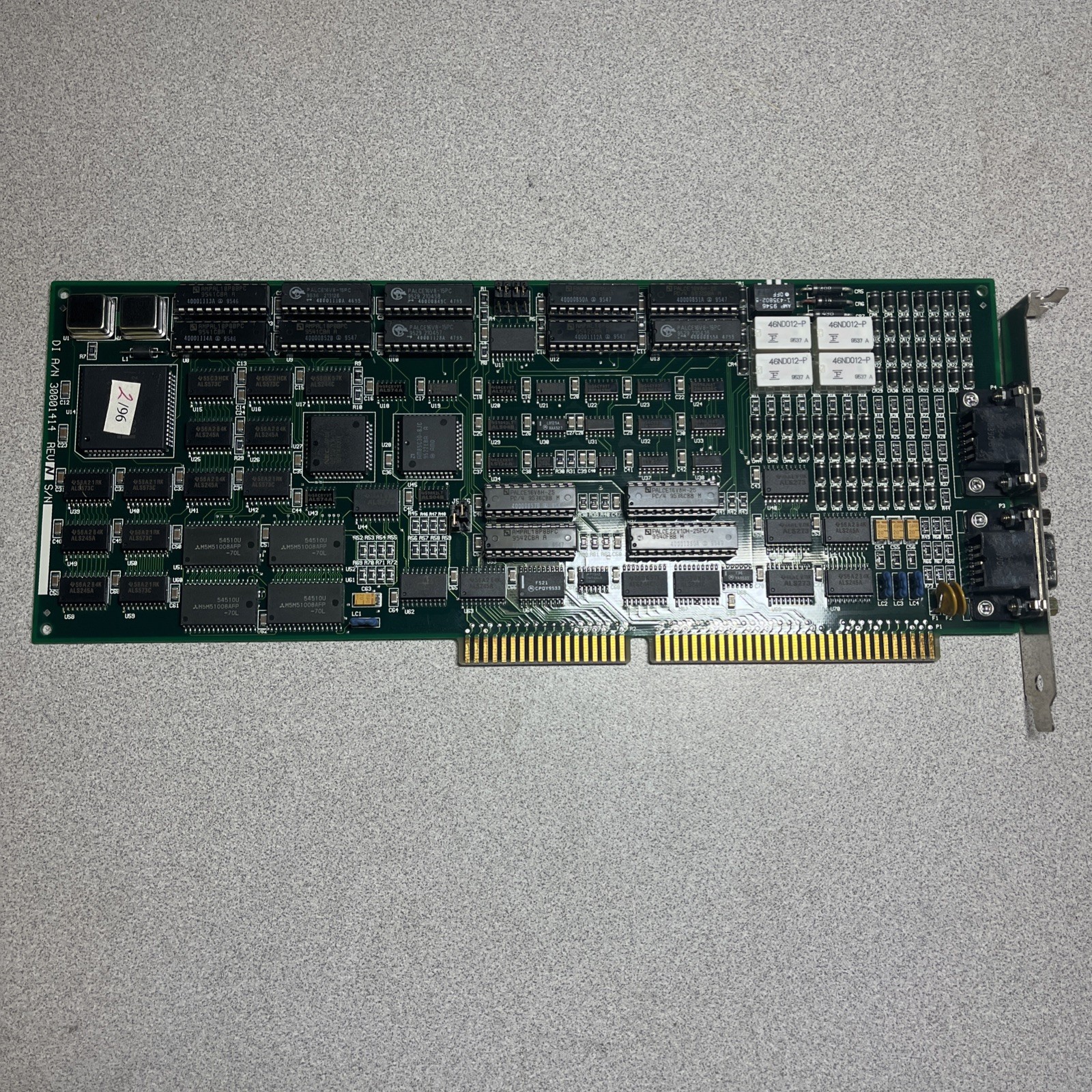 Digi 30001414 Acceleport C/X Host Adapter ISA Card 
