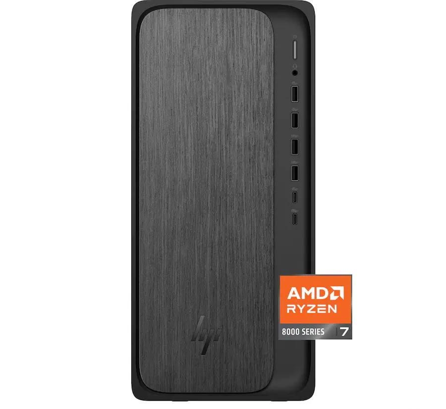 HP OmniDesk Desktop AMD Ryzen 7 8700G 2024 16GB DDR5 Memory RTX 3050 1TB SSD VG