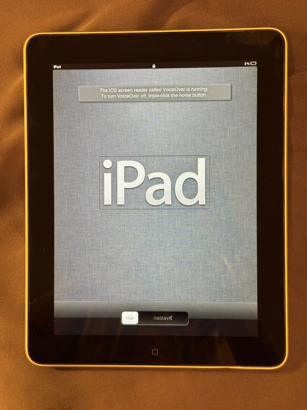 Apple iPad 1st Generation 32GB WiFi A1219 Rare Vintage iPad