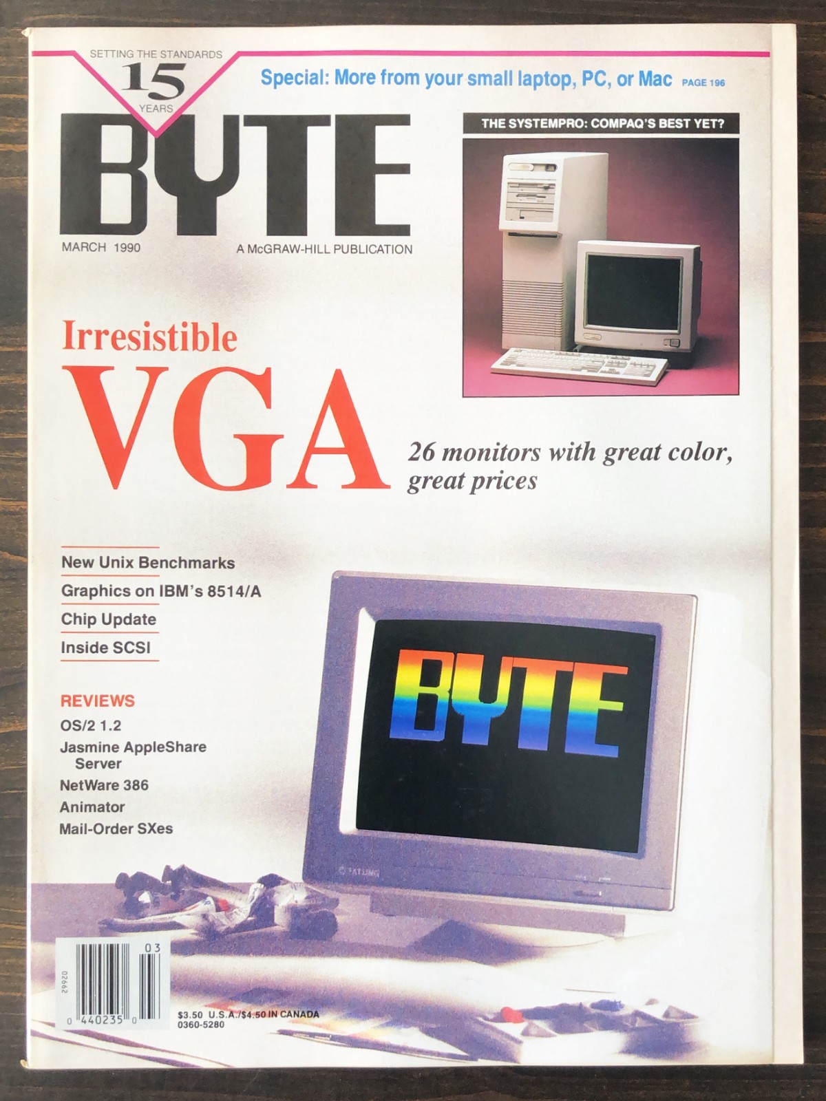 Byte Magazine March 1990