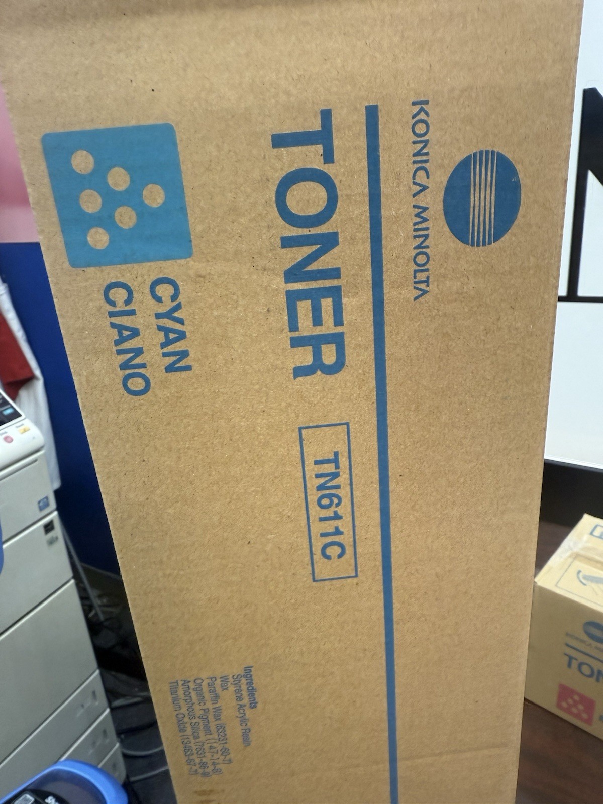 Konica Minolta TN-611C Original Toner Cartridge (a070430)