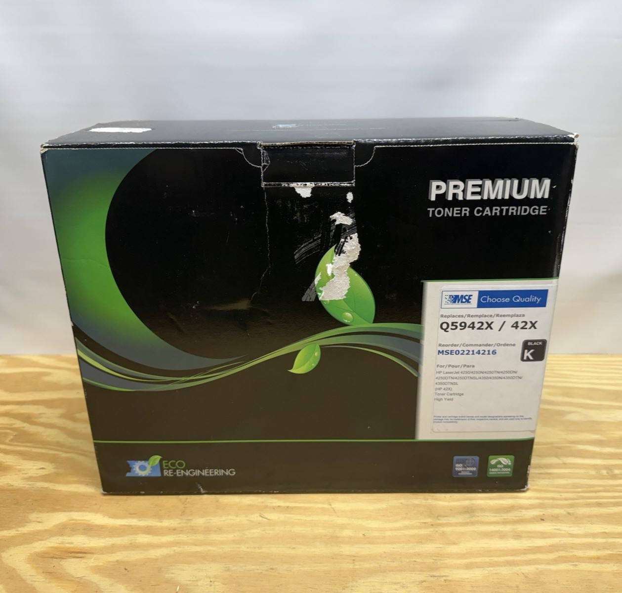 MSE Premium Toner Cartridge Q5942X / 42X Black Toner Cartridge HP LaserJet 4250
