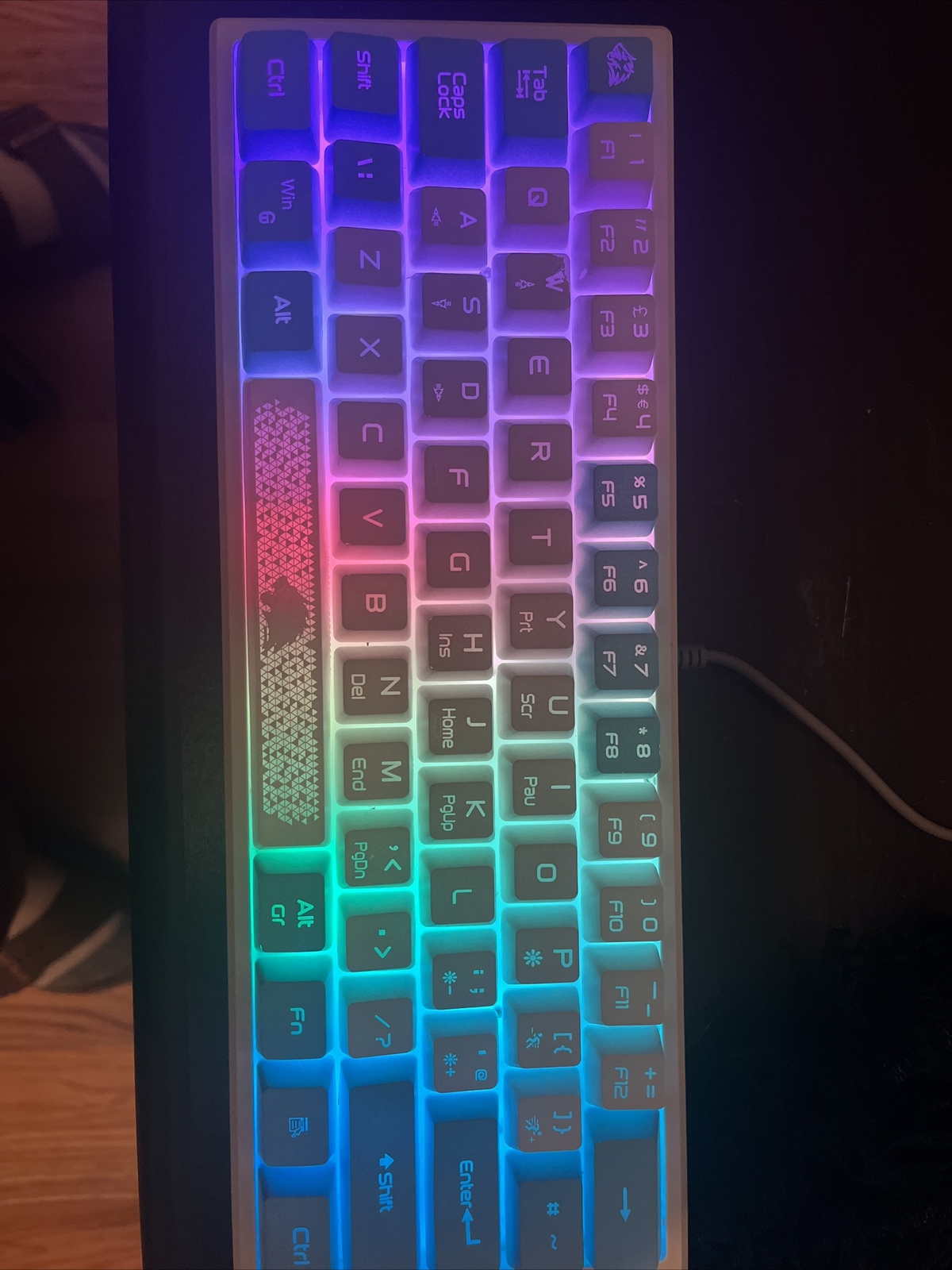 60% mechanical feeling keyboard