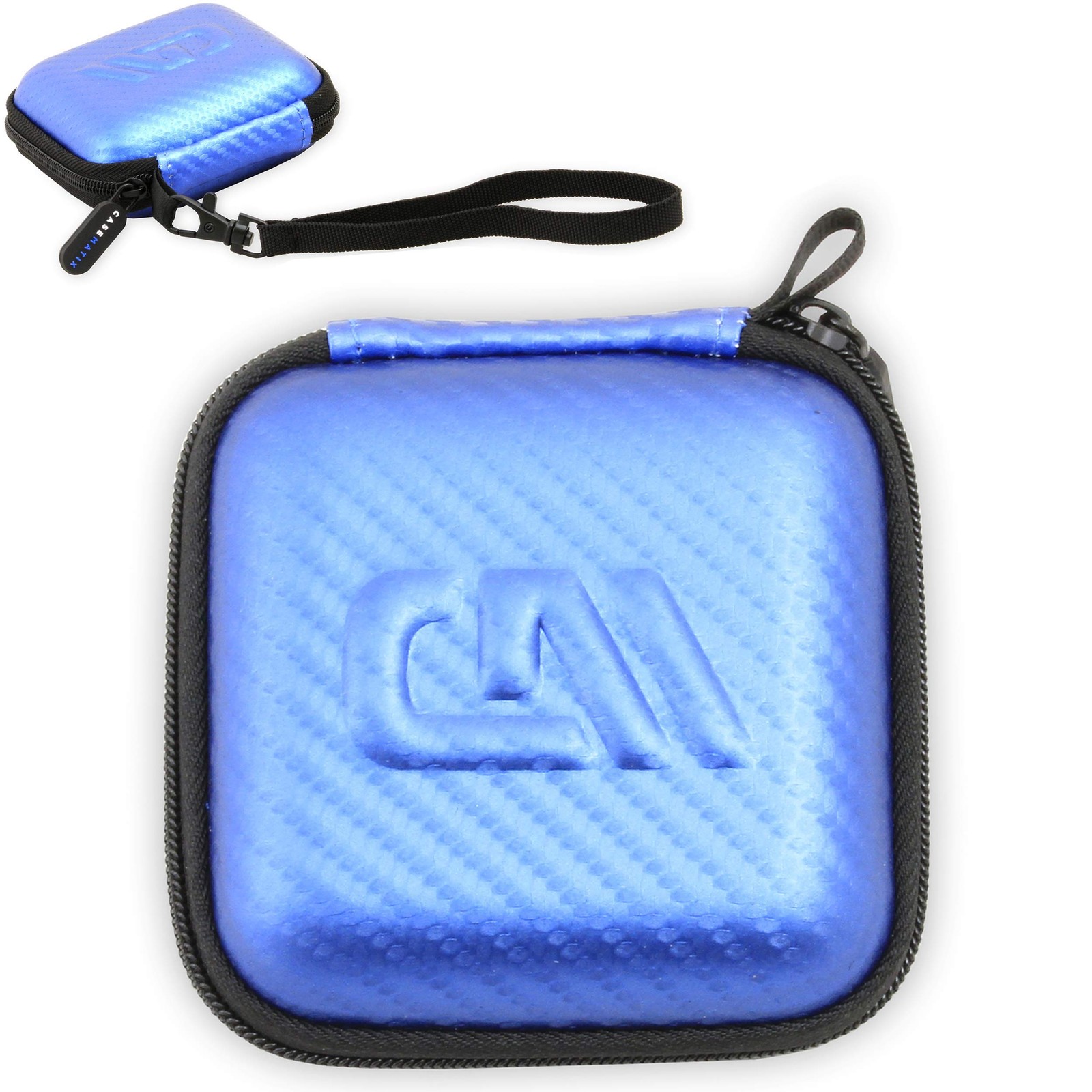 CASEMATIX Carrying Case Compatible with Crucial X6 4TB Portable SSD and Blue