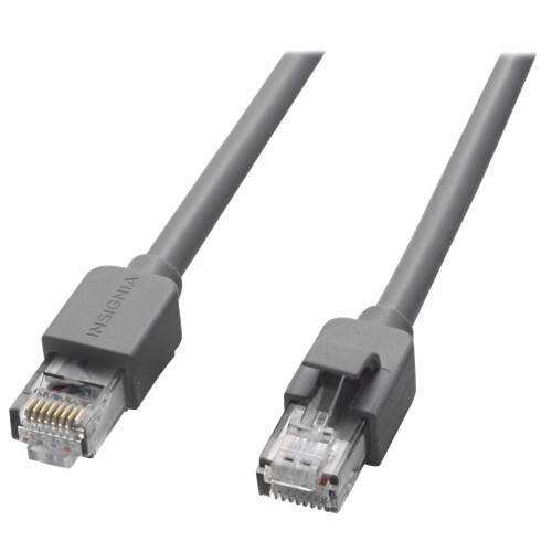 Insignia 4.3m (14 ft.) Cat6 Ethernet Cable Grey NS-PNW5614-C