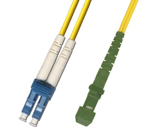 15M Singlemode Duplex Fiber Optic Cable 9/125 LC UPC Mtrj APC Patch Cable