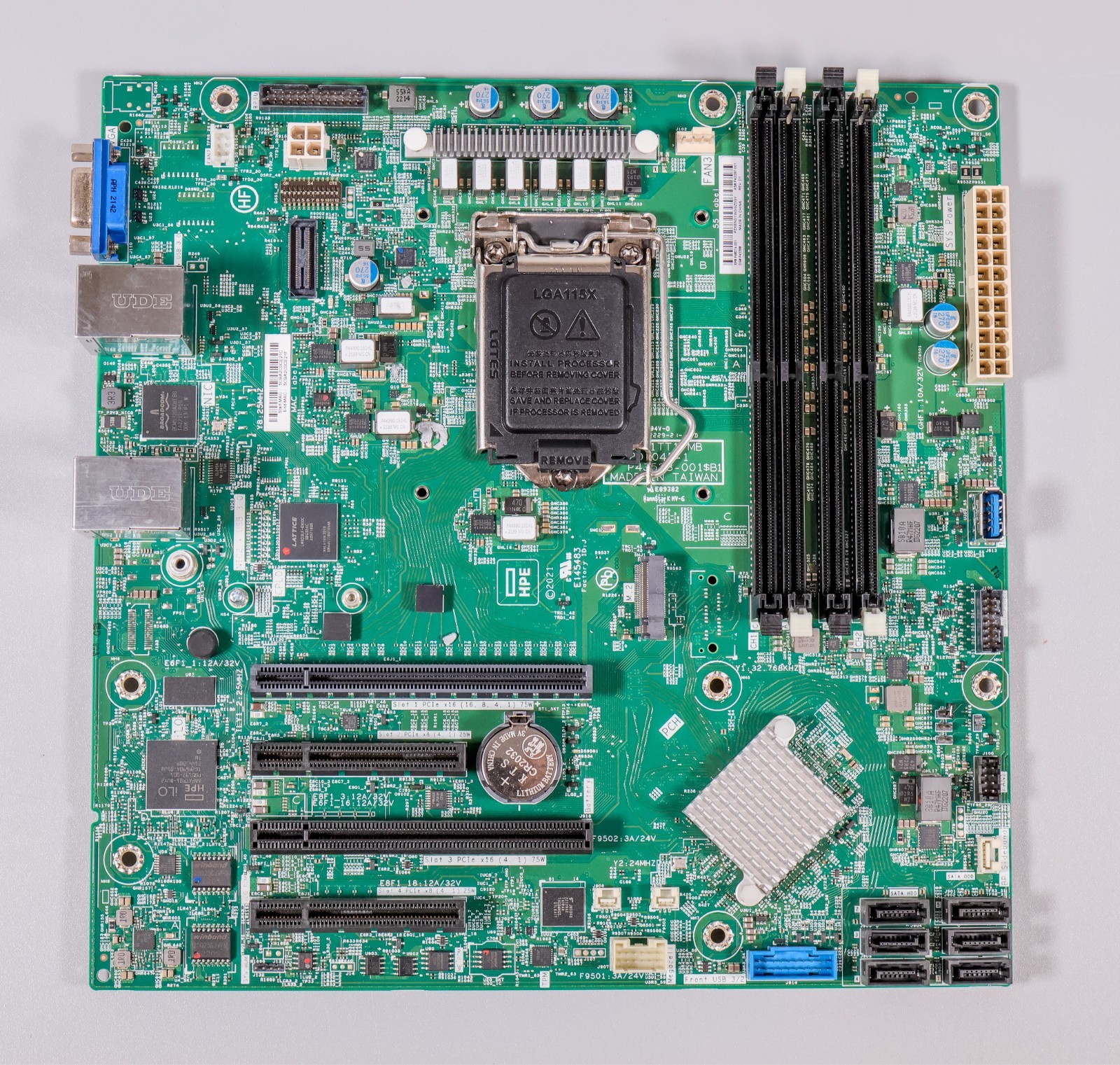 HPE ProLiant ML30 Gen10 Plus System Board Motherboard P48074-001 P43397-001