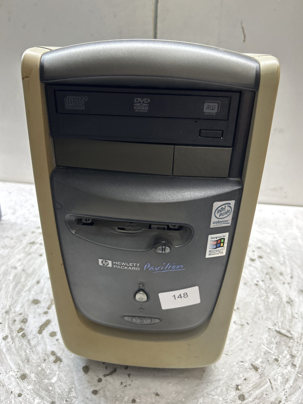HP Pavilion 6630 Intel Celeron 500MHz 64MB NO HDD