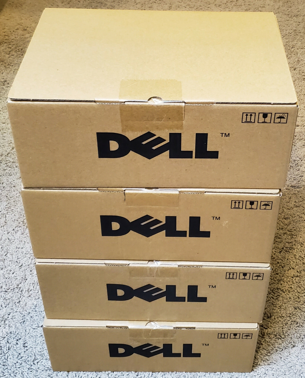 Lot of (4x) New Sealed Genuine Dell YTVTC Black Toner Cartridge 2355DN 10K Page