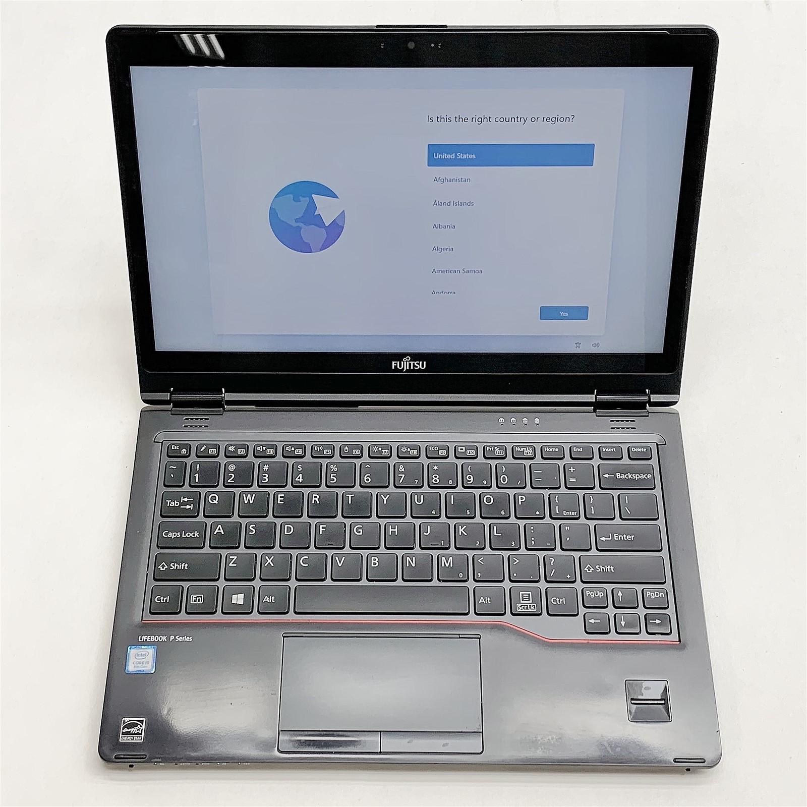 Fujitsu LifeBook P728 Laptop i5 8250U 1.60GHZ 12.5" Touch 8GB 128GB M.2 Win 11