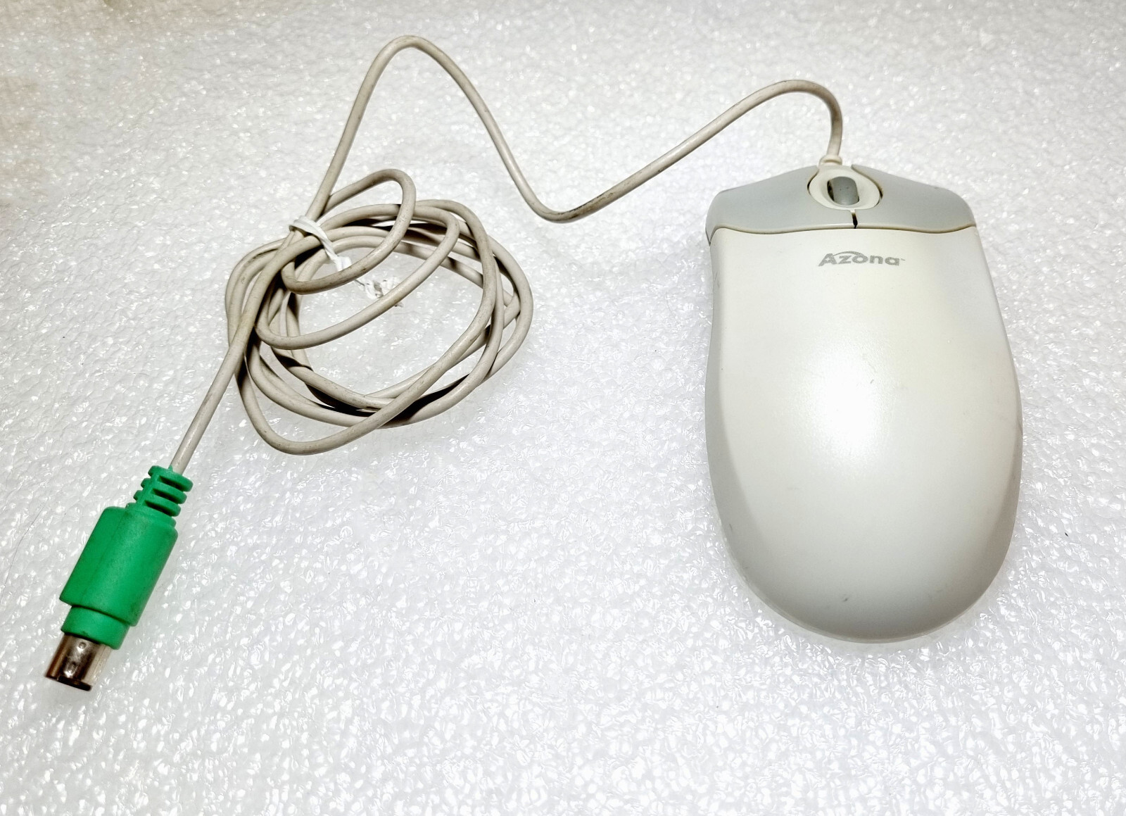 Vintage Azona CM-210 Two Button Scroll 63618-OEM PS/2 Mouse