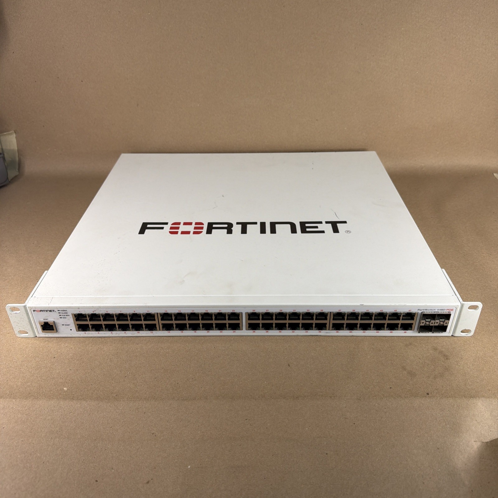 FORTINET FS-448D-POE FORTISWITCH 448D-POE 48-PORT SWITCH