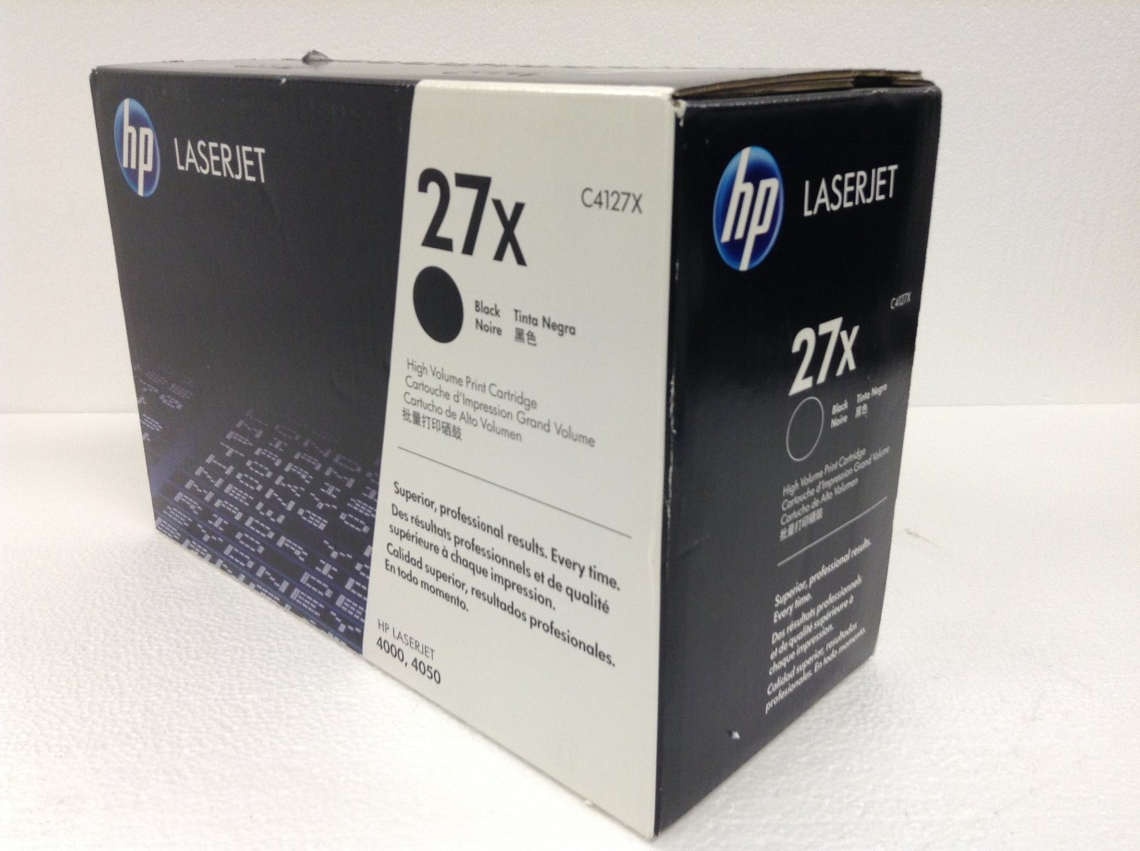 NEW Genuine HP 27X C4127X Black Toner High Yield for LaserJet 4000 4050 Series
