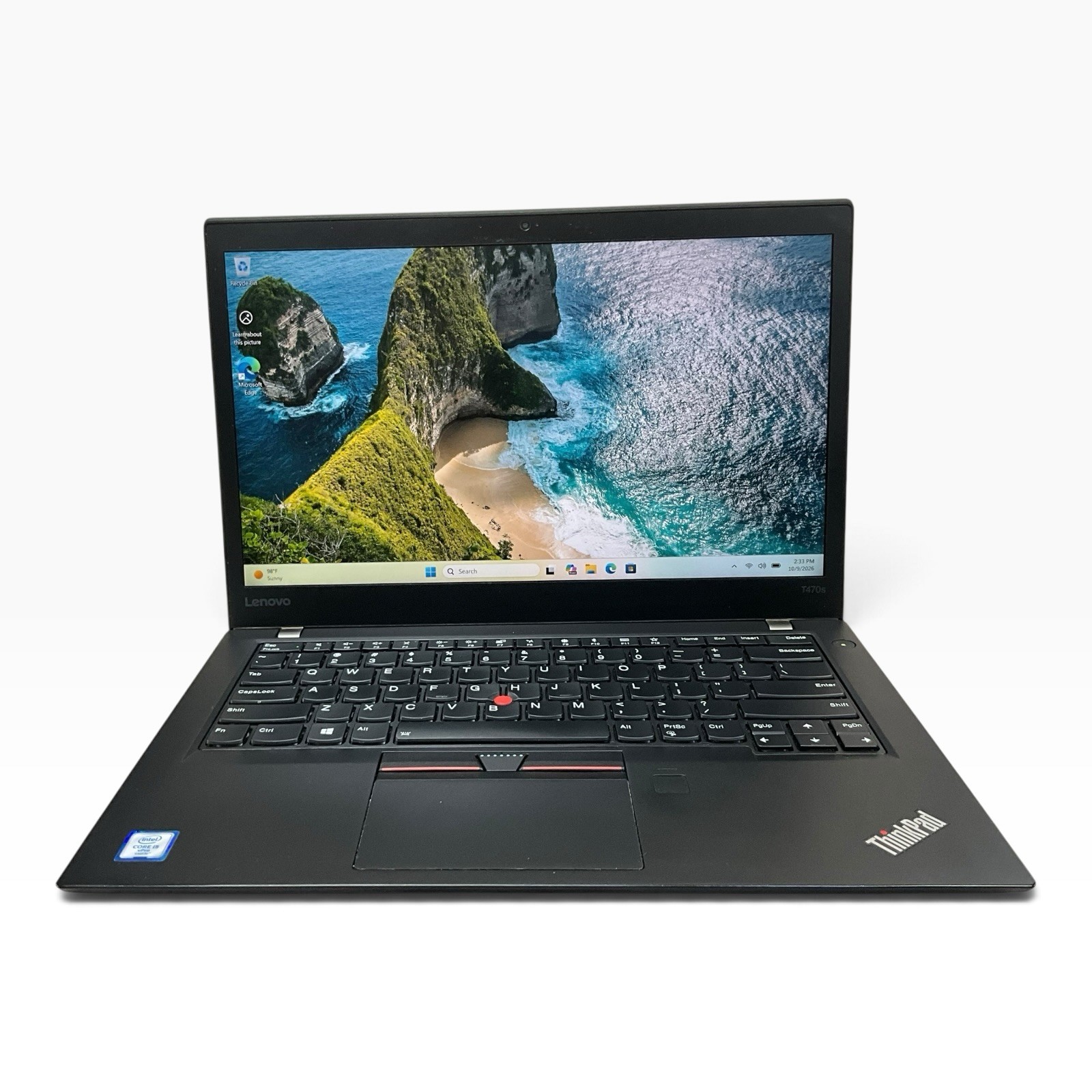 Lenovo ThinkPad T470 14" i5-6300U 8GB RAM 256GB SSD Win11P