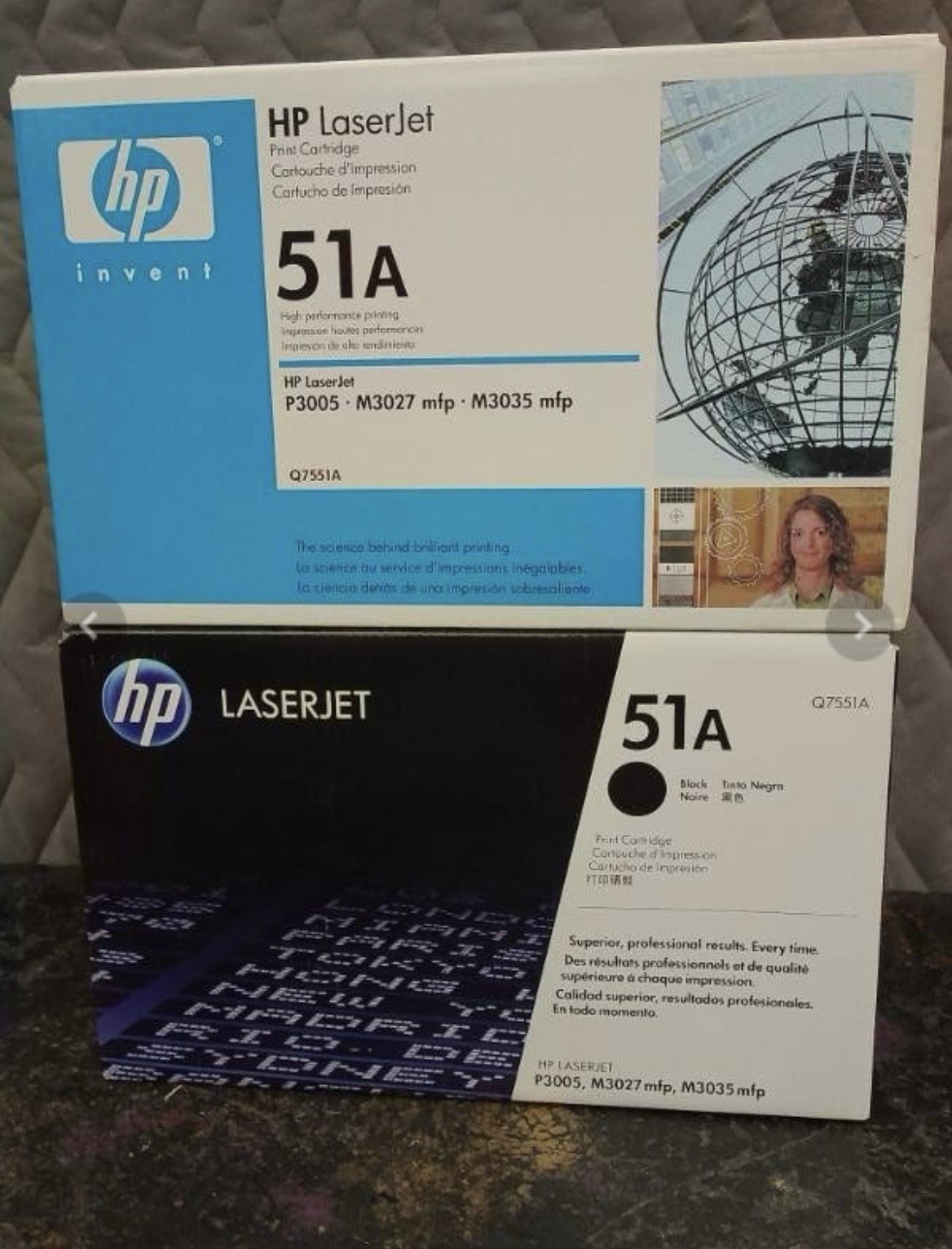 HP LaserJet 51A Q7551A Black Laser Print Cartridge for P3005 M3027 M3035