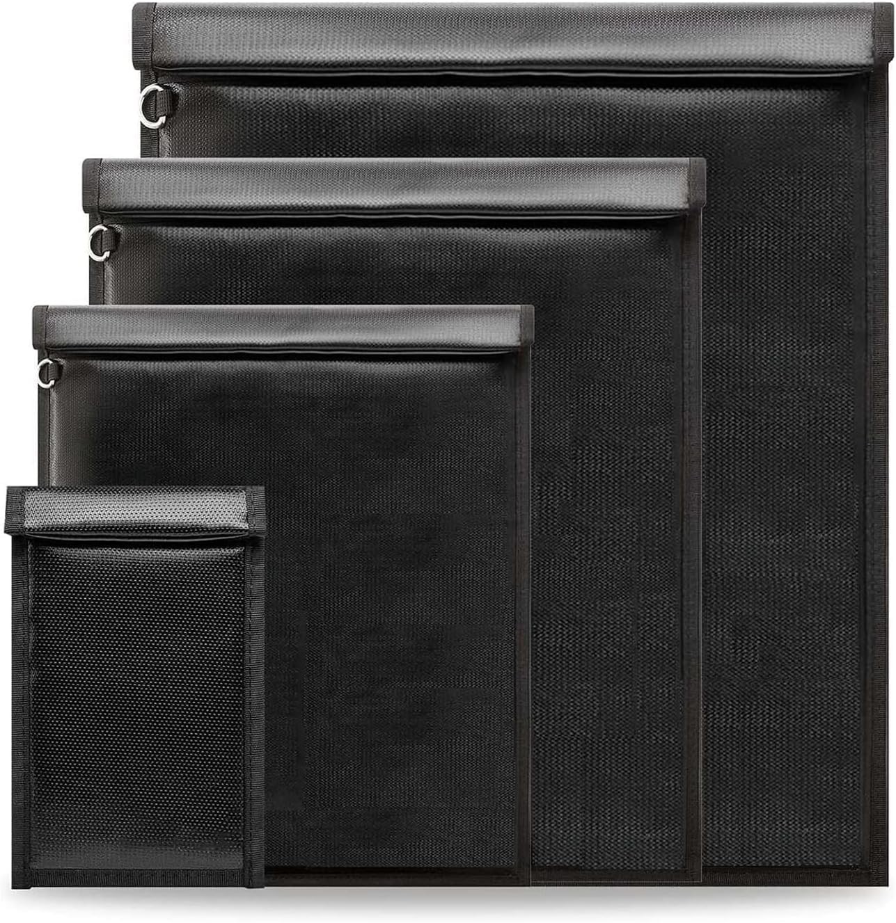 Military Grade Faraday Bags RFID Signal Blocking Cages for Key Fob 4 Pack