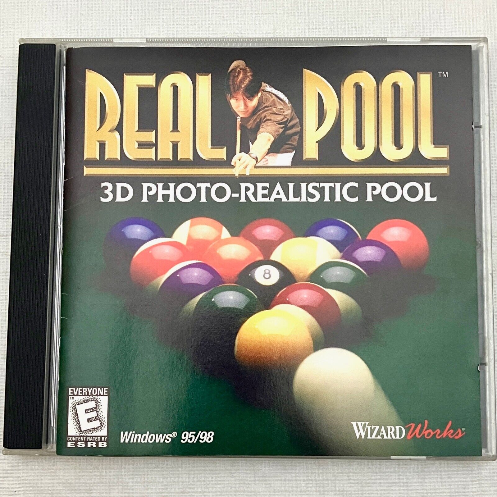 Real Pool Vintage PC Game for Win 95/98 c.1998 from WizardWorks