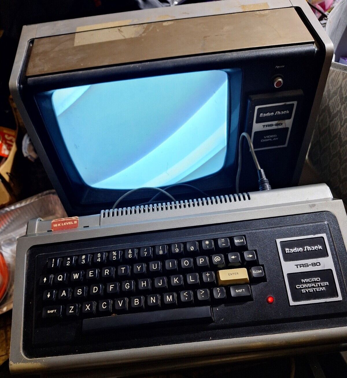 Vintage 1979 Radio Shack TRS-80 Micro Computer System UNTESTED