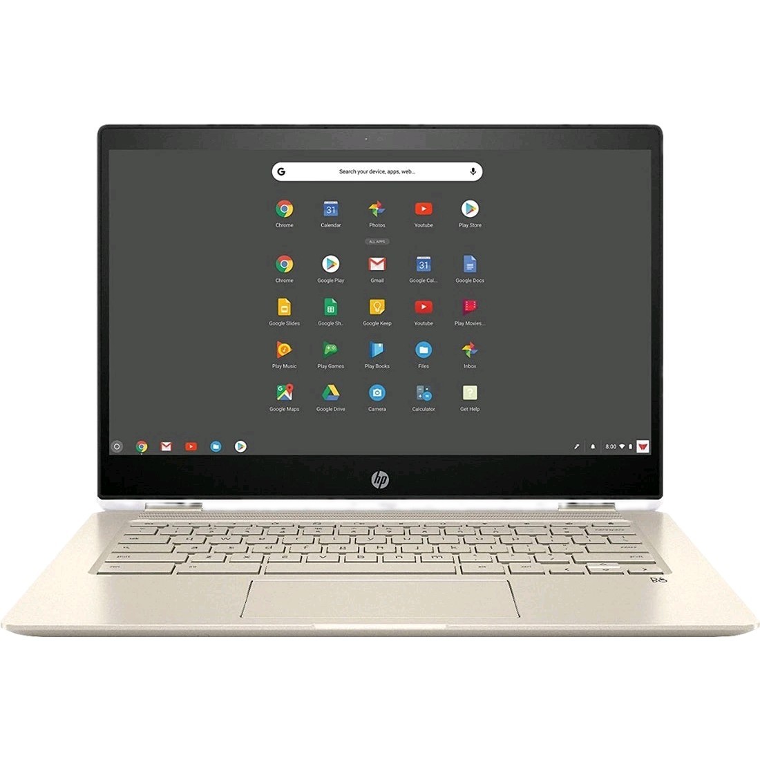 HP Chromebook x360 14-da0012dx 14" 2-in-1 Core i3-8130U 8GB 64GB - Revamped 