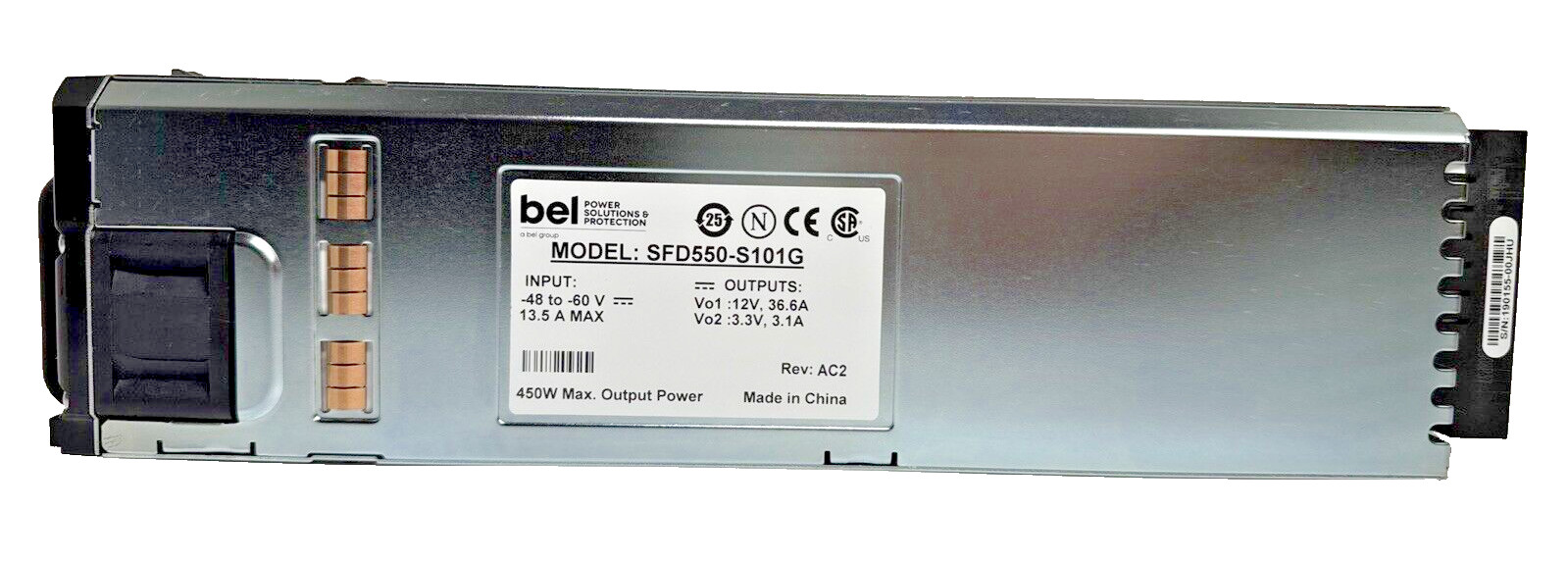 SFD550-S101G Bel Power Solutions Power Supply Module 450W