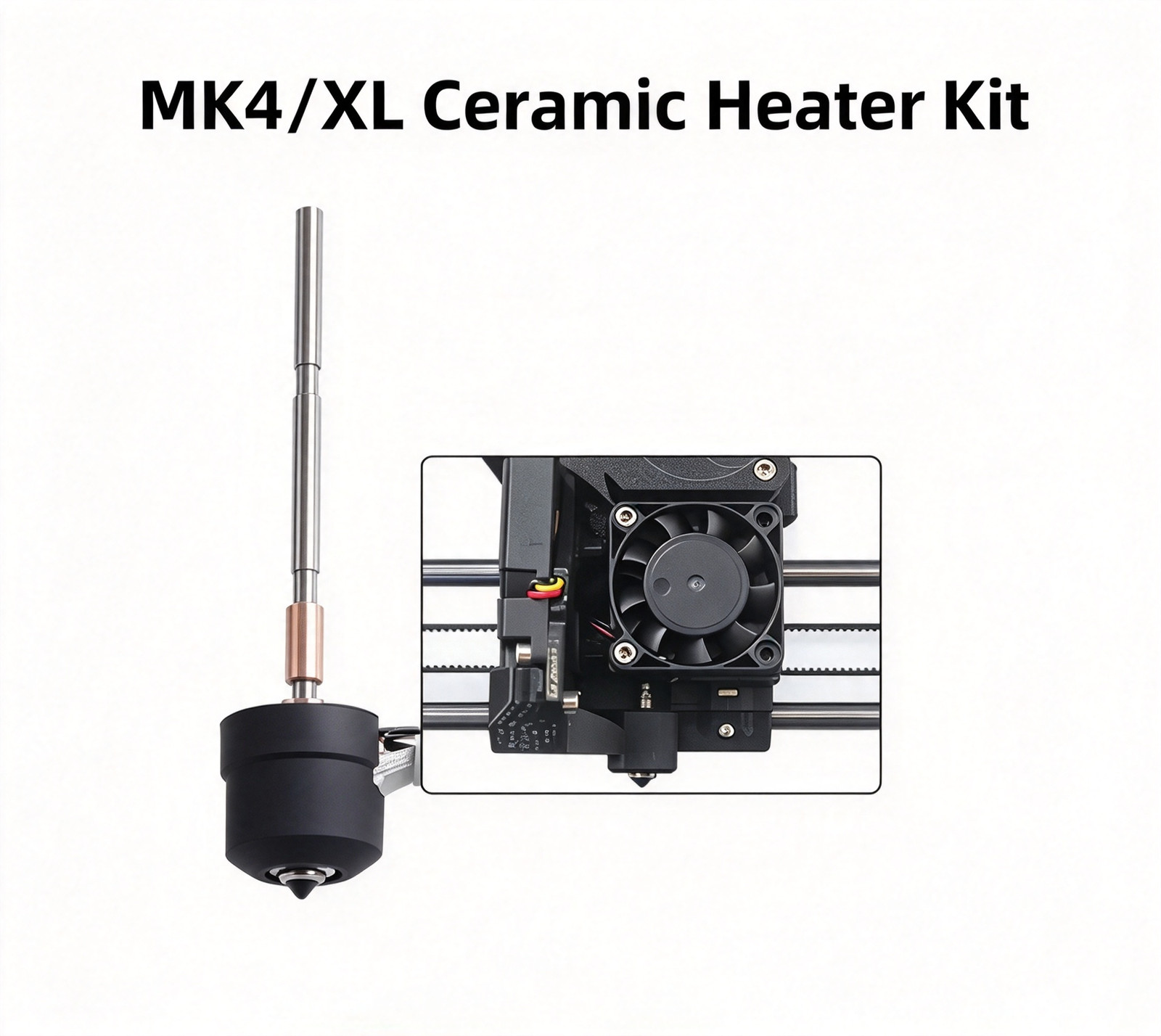 Prusa MK4 XL CHT Ceramic Heater Extruder Kit High Temp Anti Clogging